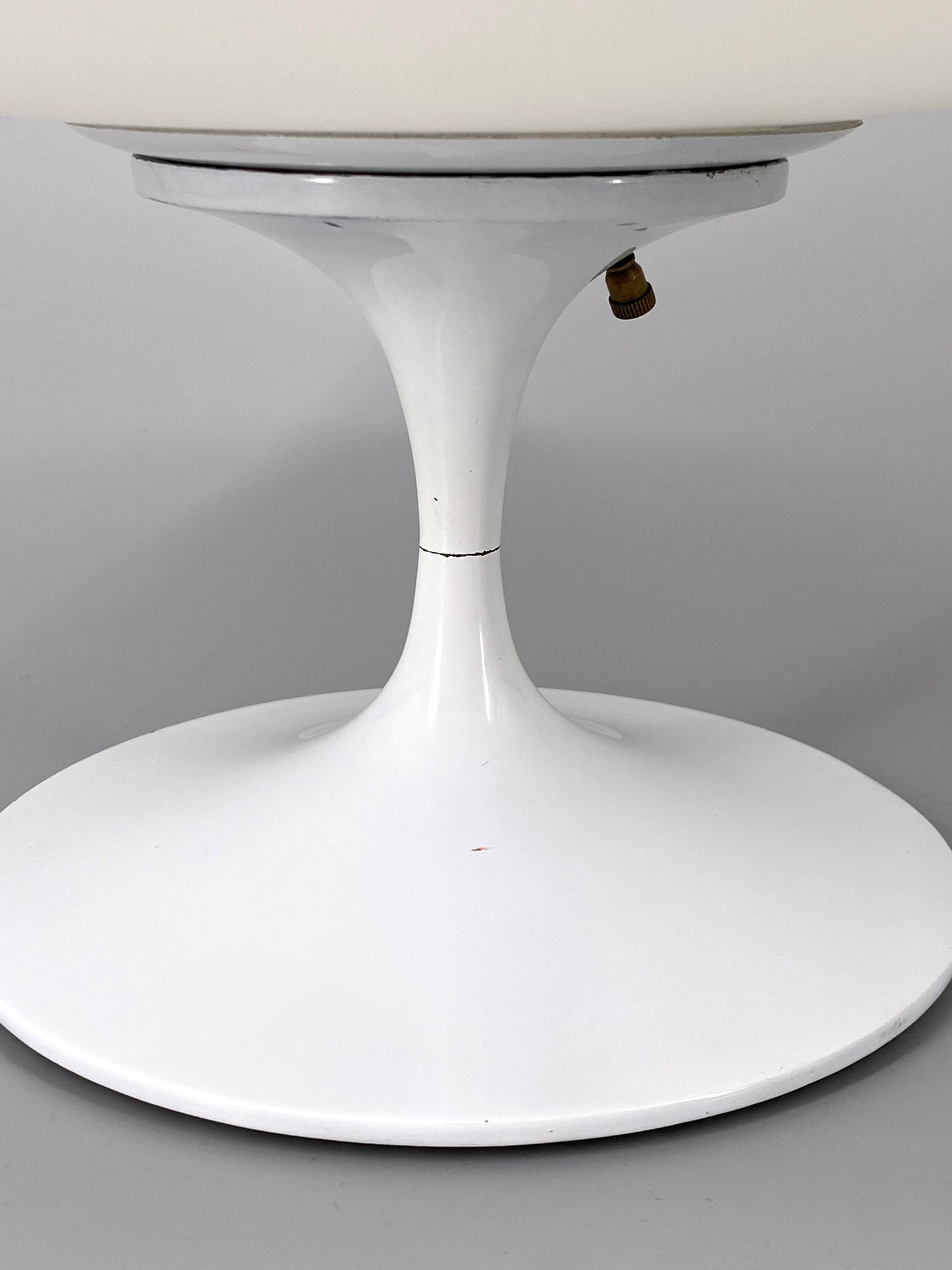 #2 Mushroom Tischlampe aus Glas von Bill Curry für Laurel Lamp Co., 1960er