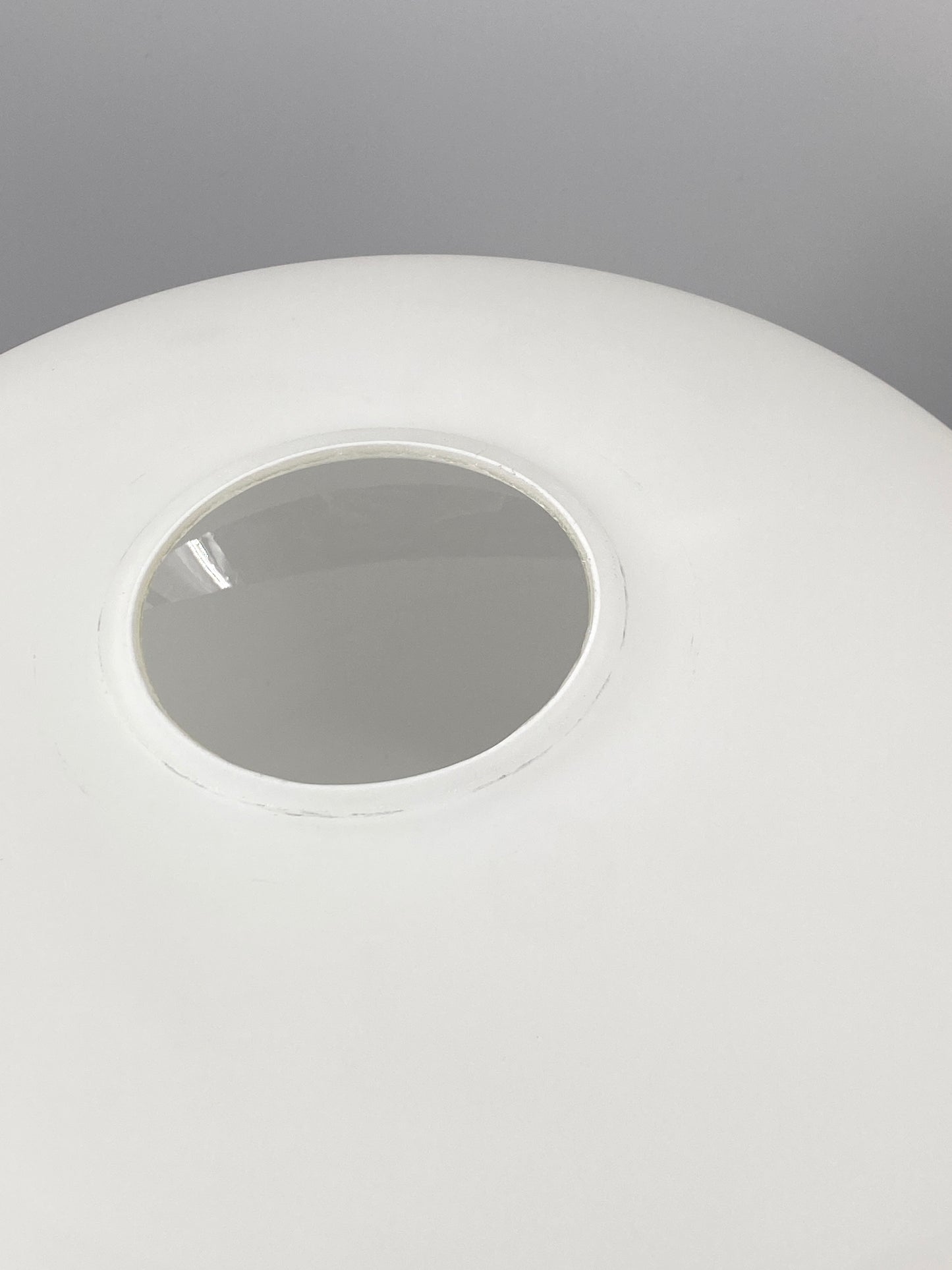 #2 Mushroom Tischlampe aus Glas von Bill Curry für Laurel Lamp Co., 1960er