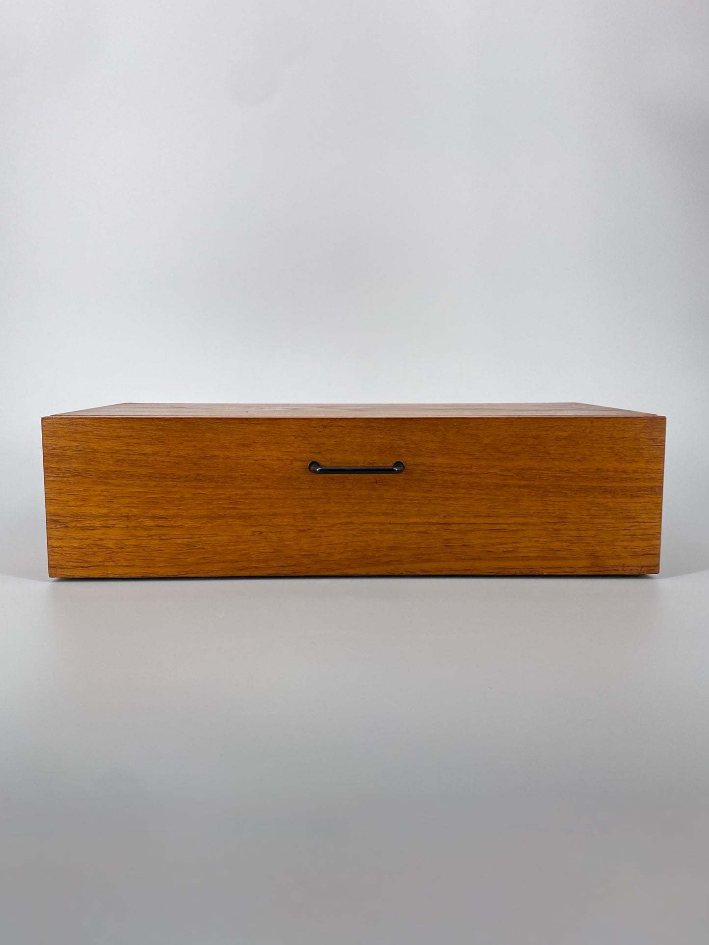 Mid Century Wandkonsole aus Teakholz, 60er