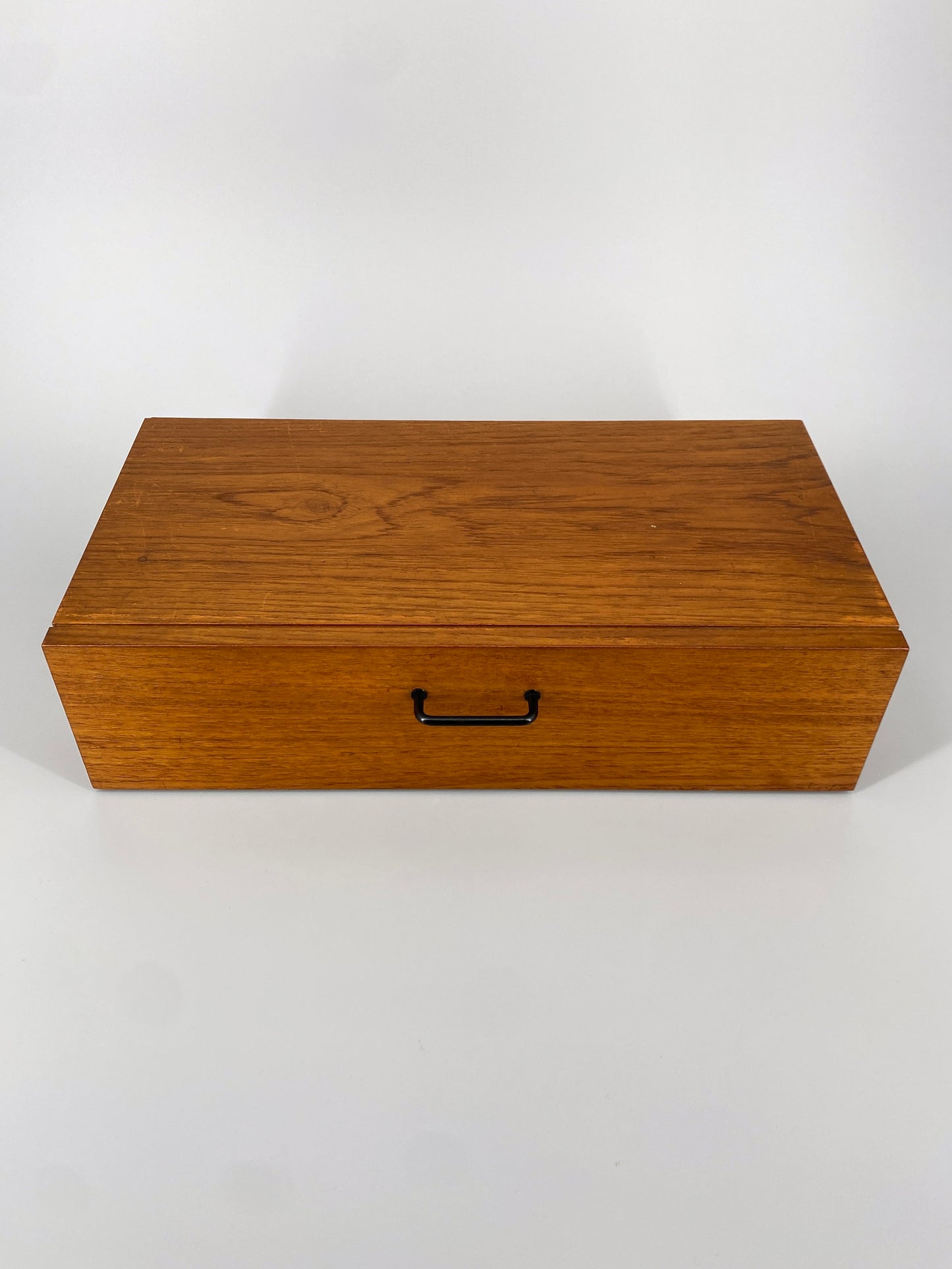 Mid Century Wandkonsole aus Teakholz, 60er