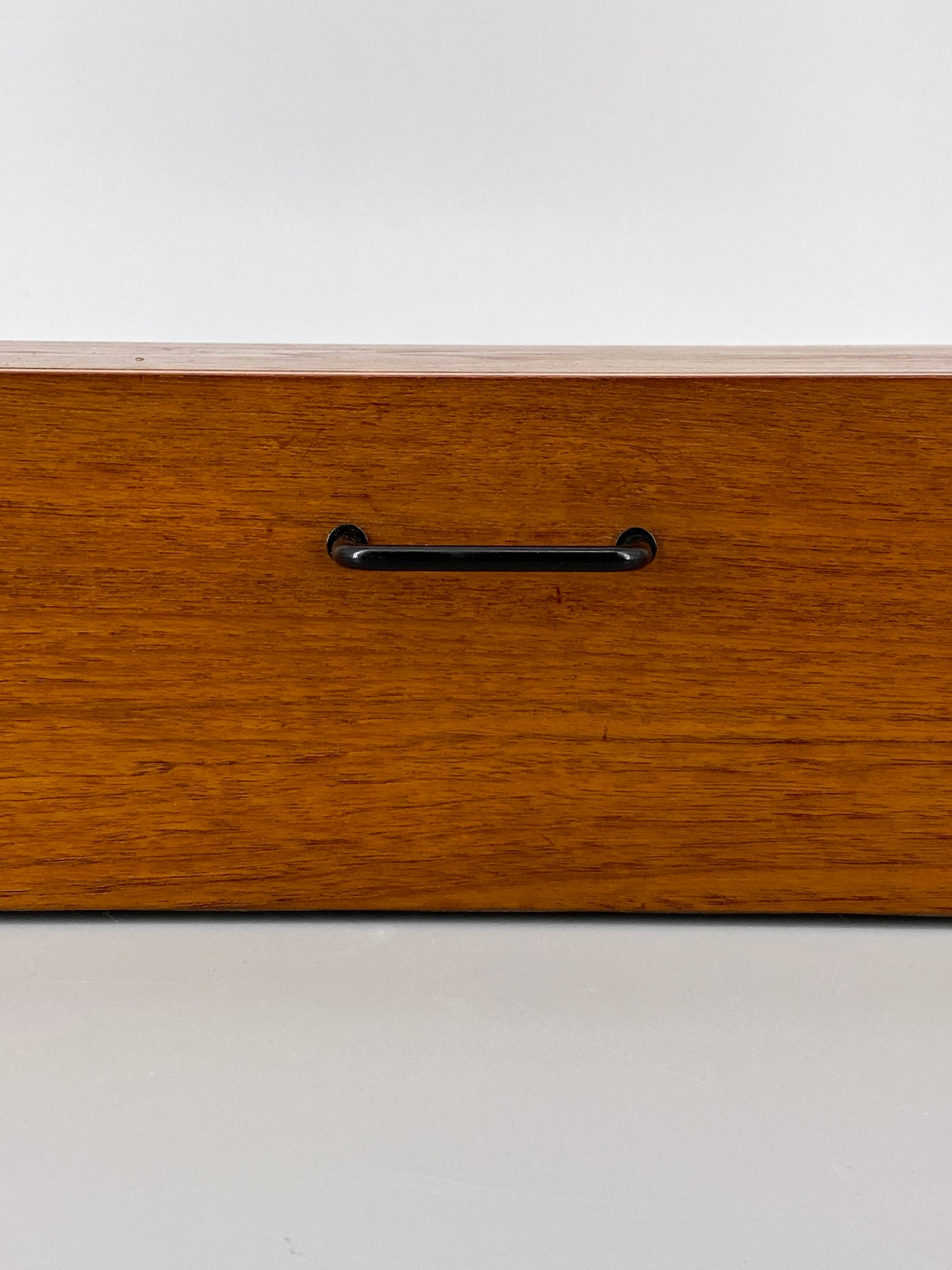 Mid Century Wandkonsole aus Teakholz, 60er