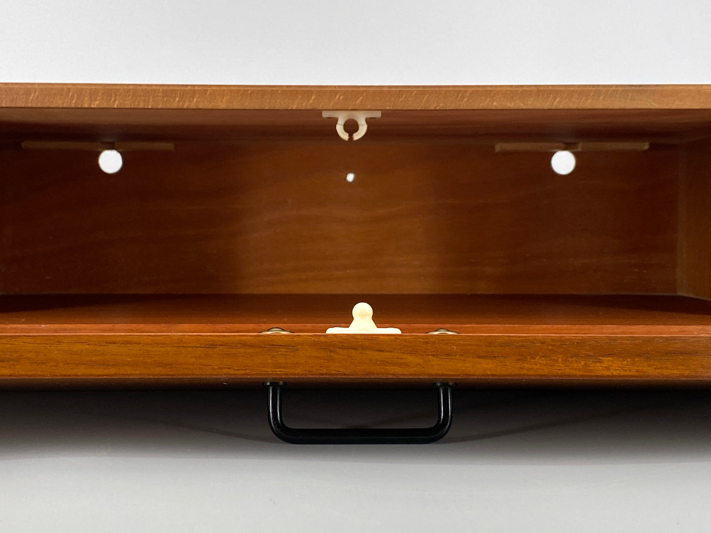 Mid Century Wandkonsole aus Teakholz, 60er
