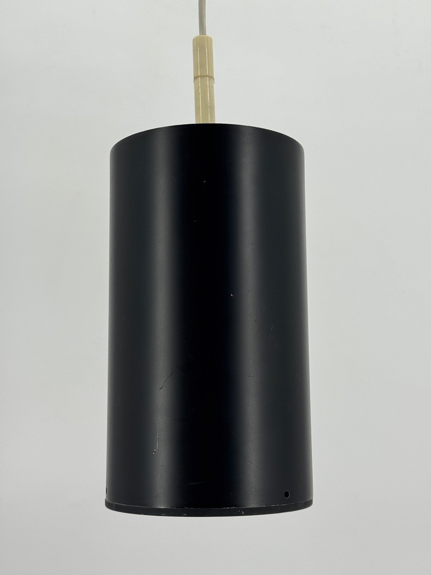 Pendelleuchte, Dänisches Design, Schwarz, 60er
