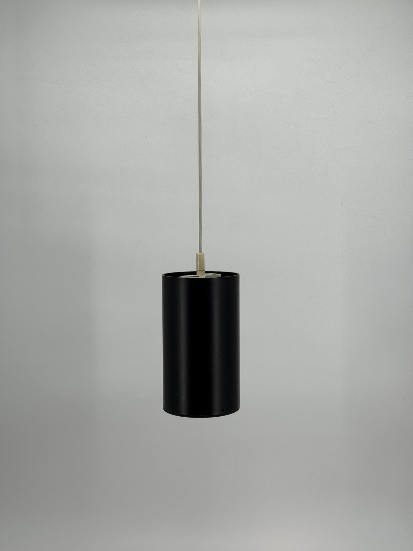 Pendelleuchte, Dänisches Design, Schwarz, 60er