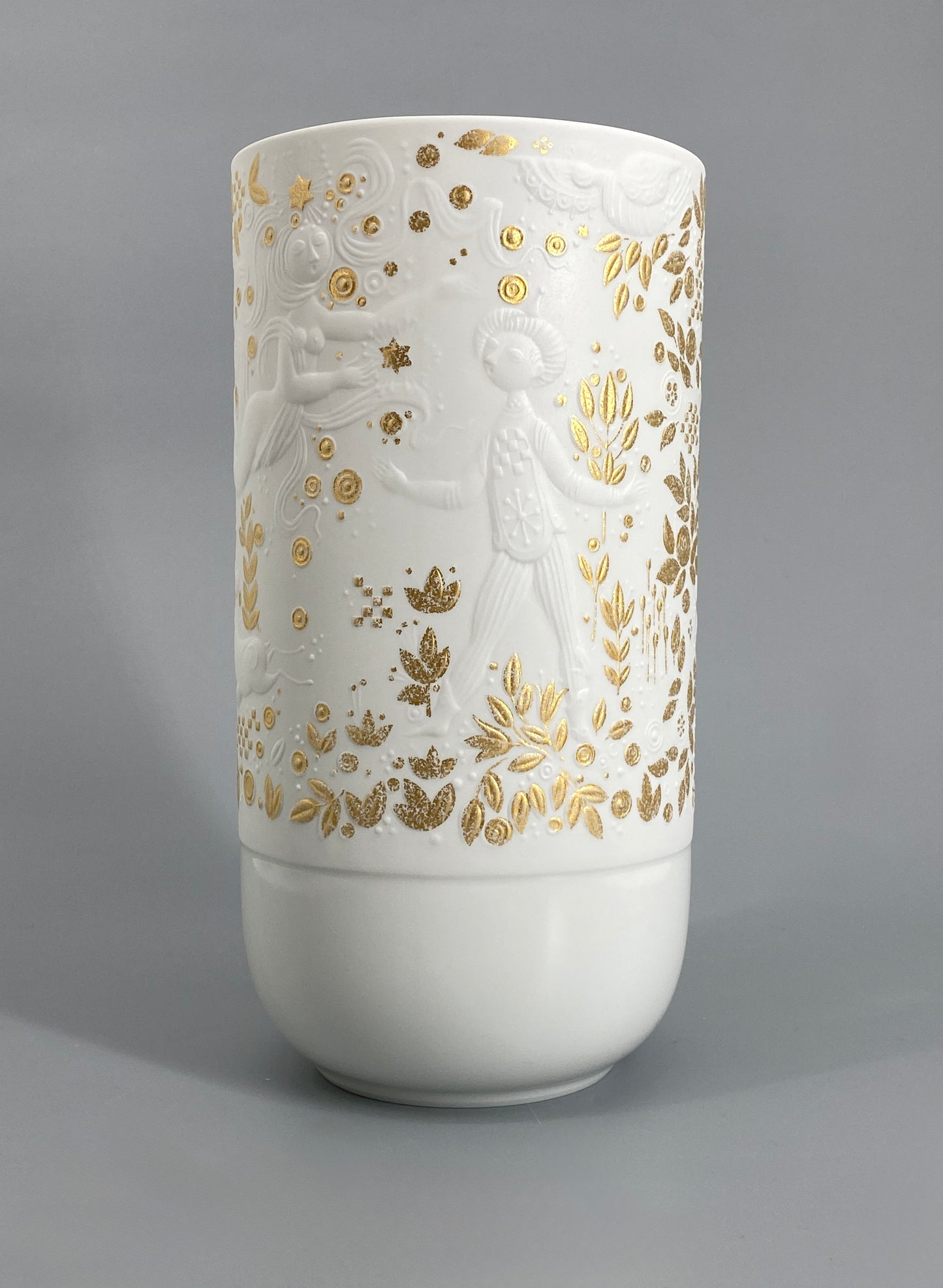 Porzellanvase von Bjørn Wiinblad für Rosenthal aus der Reihe "Die Zauberflöte", um 1980