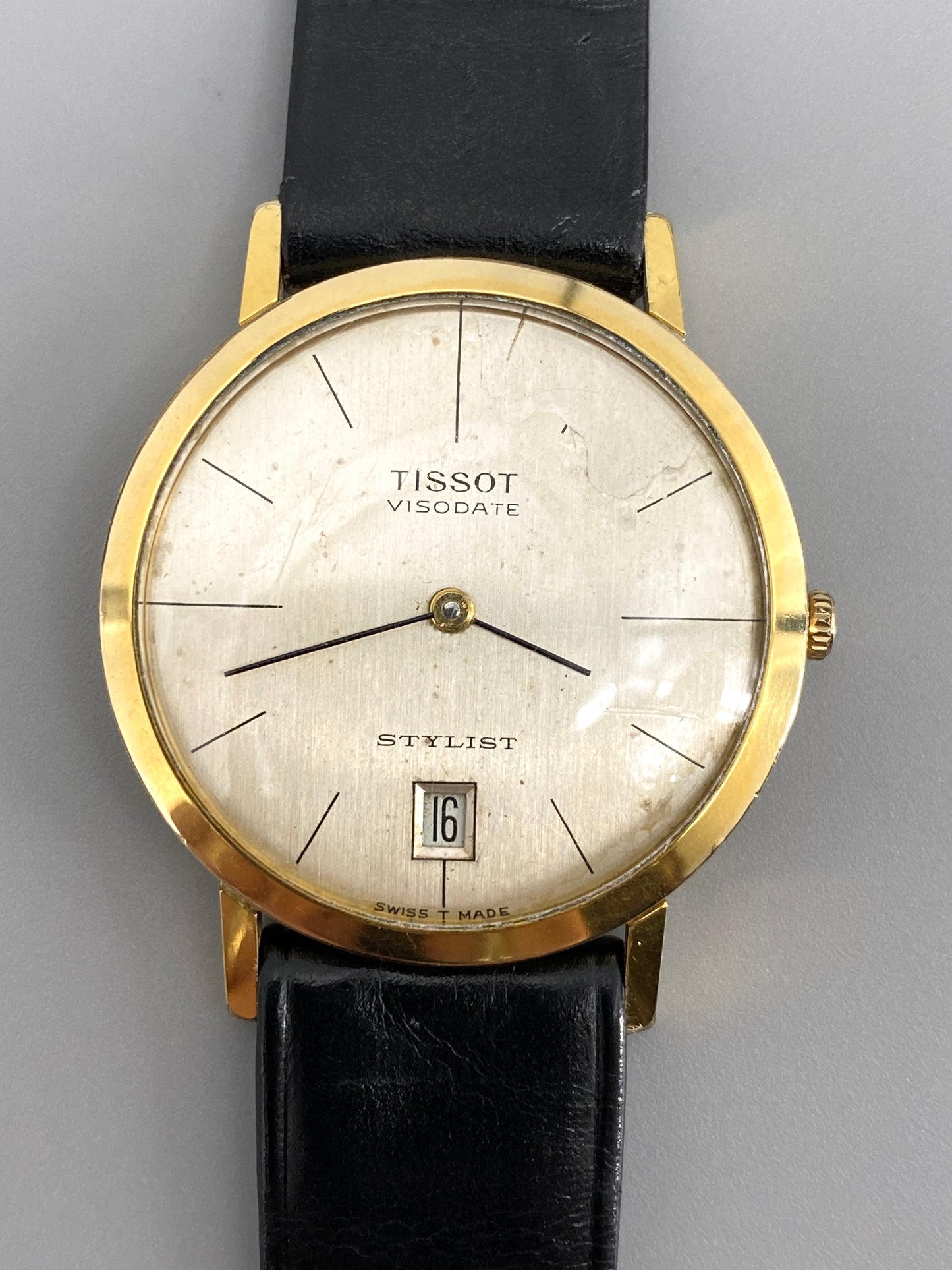 Tissot Visodate Stylist Armbanduhr, Schweiz, 1970er