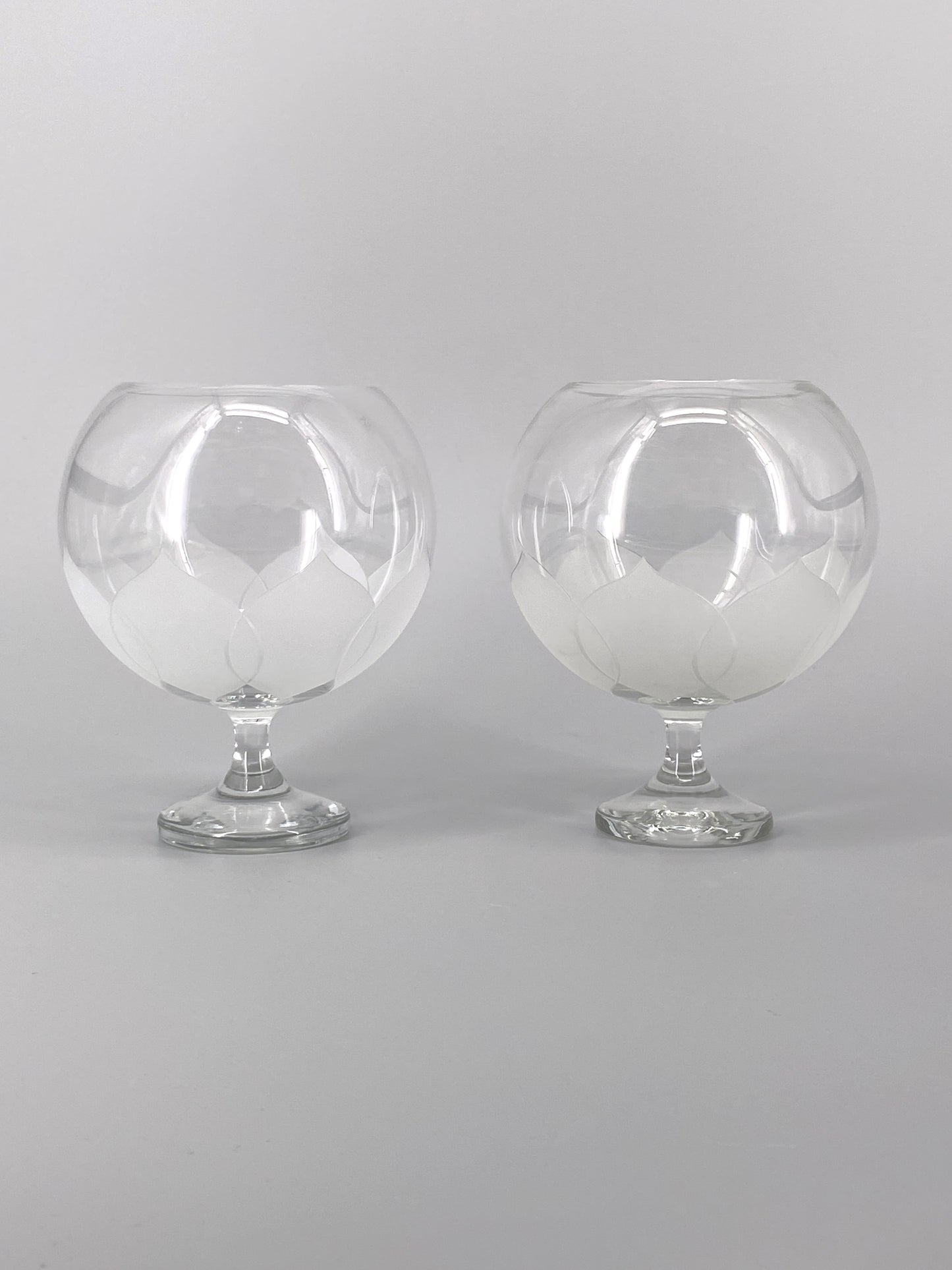 Glasschalen und Bowle Gläser "Lotus" von Rosenthal, 70er