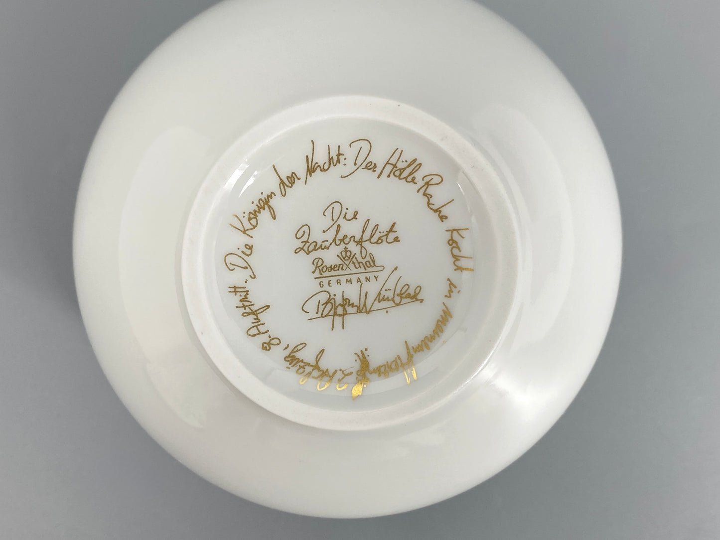 Zuckerdose / Deckeldose von Bjørn Wiinblad für Rosenthal aus der Reihe "Die Zauberflöte", um 1980