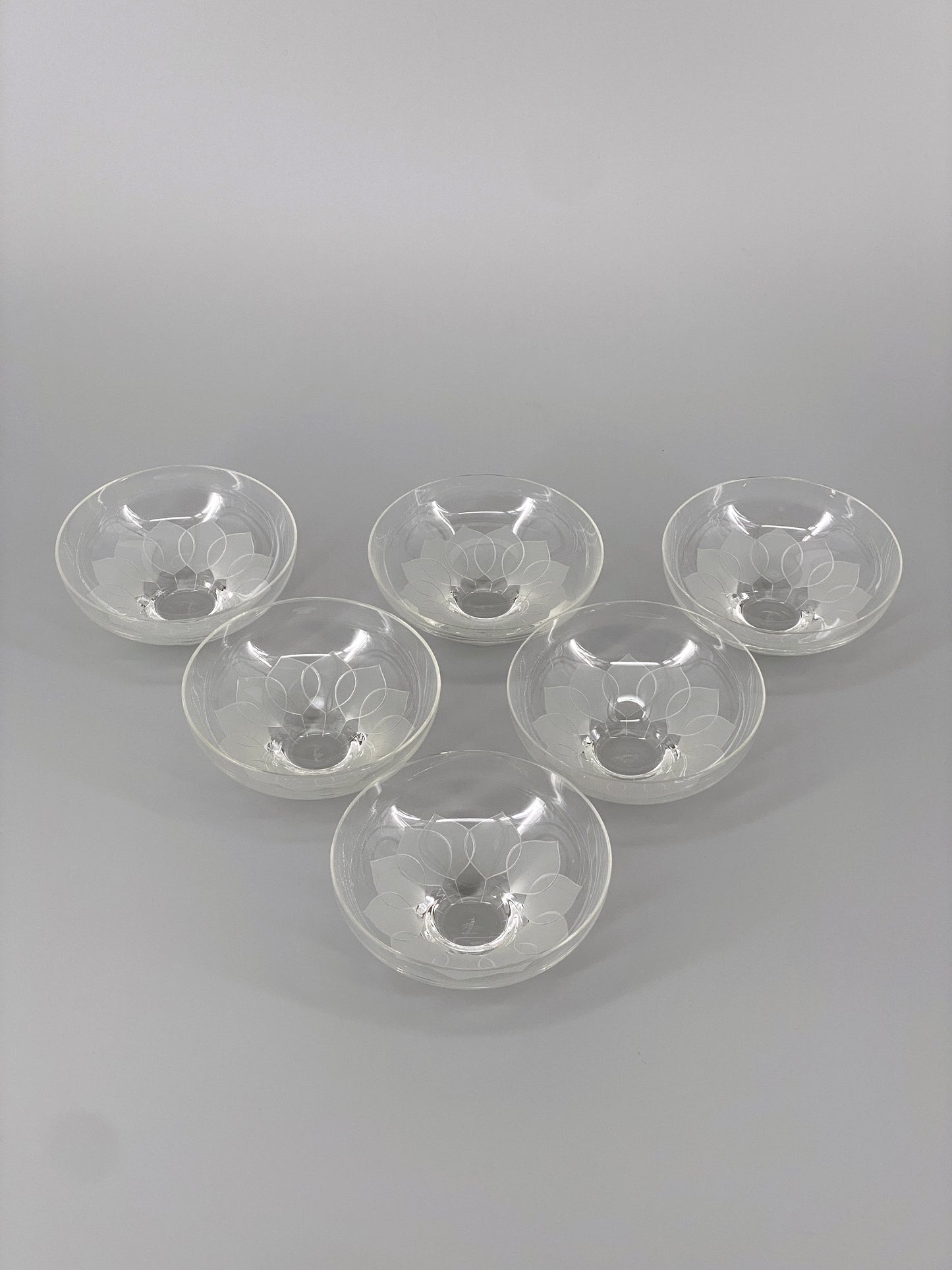 Glasschalen und Bowle Gläser "Lotus" von Rosenthal, 70er