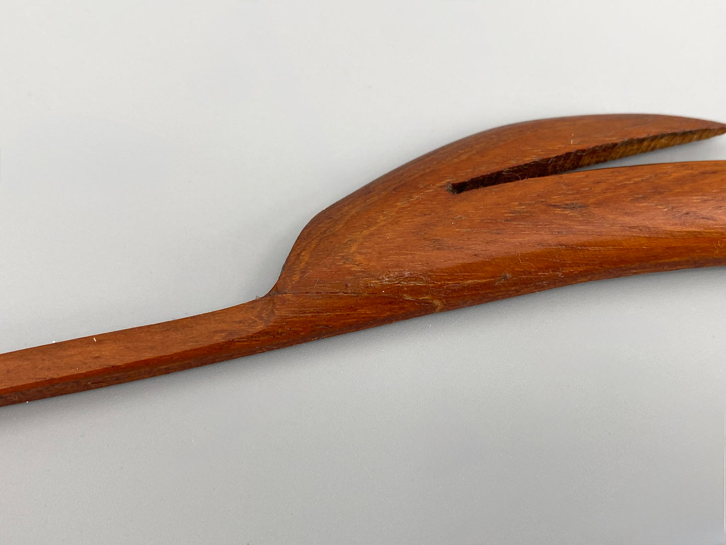 Kranich-Paar aus massivem Teakholz, Wandobjekt, 60er