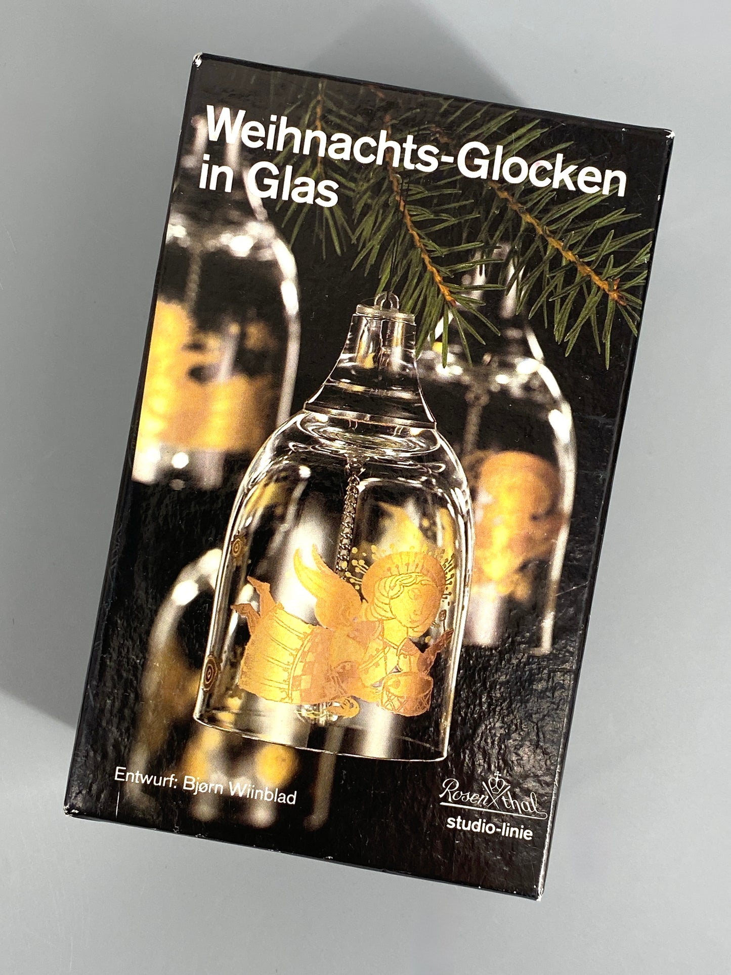 Weihnachtsbaumschmucke aus Kristallglas von Bjørn Wiinblad (1918–2006) für Rosenthal