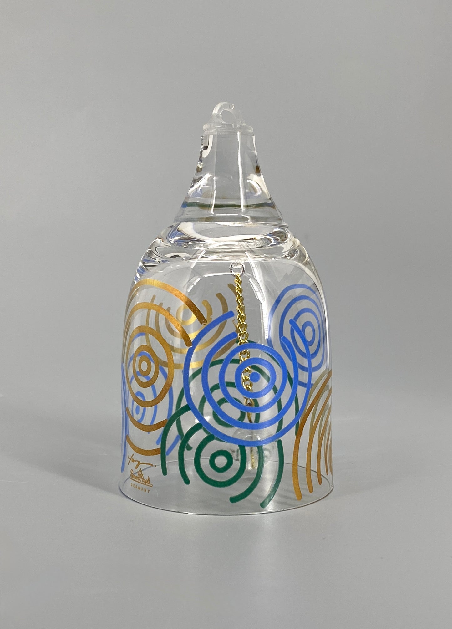 Weihnachtsbaumschmucke aus Kristallglas von Bjørn Wiinblad (1918–2006) für Rosenthal