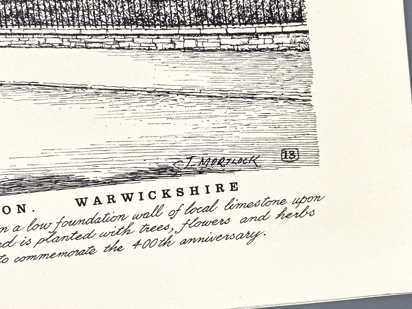 Lithografien von John Mortlock mit Motiven in Zusammenhang mit Shakepeare
