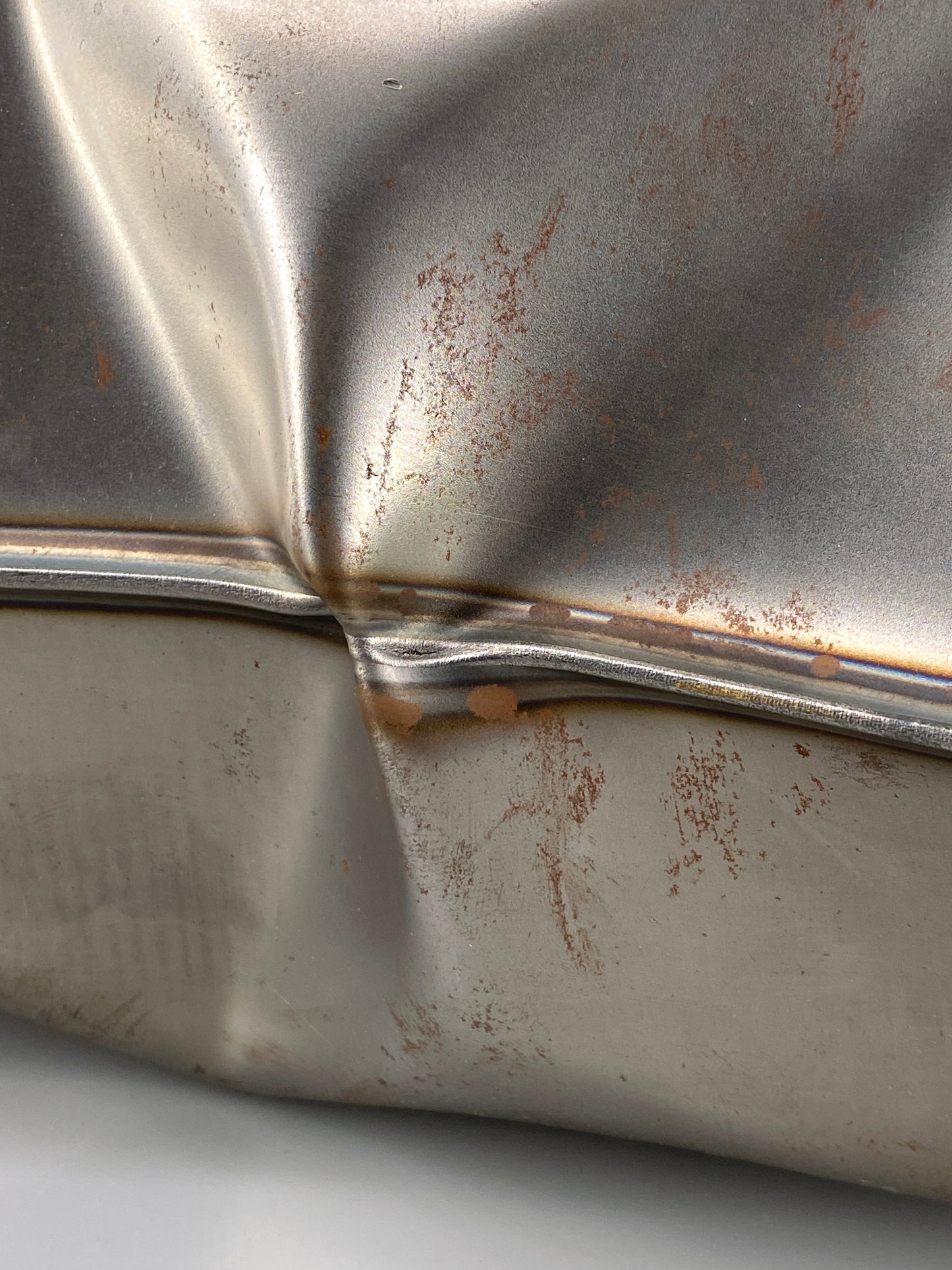 Metallkissen, Pop-Art Kunstobjekt, Edelstahl