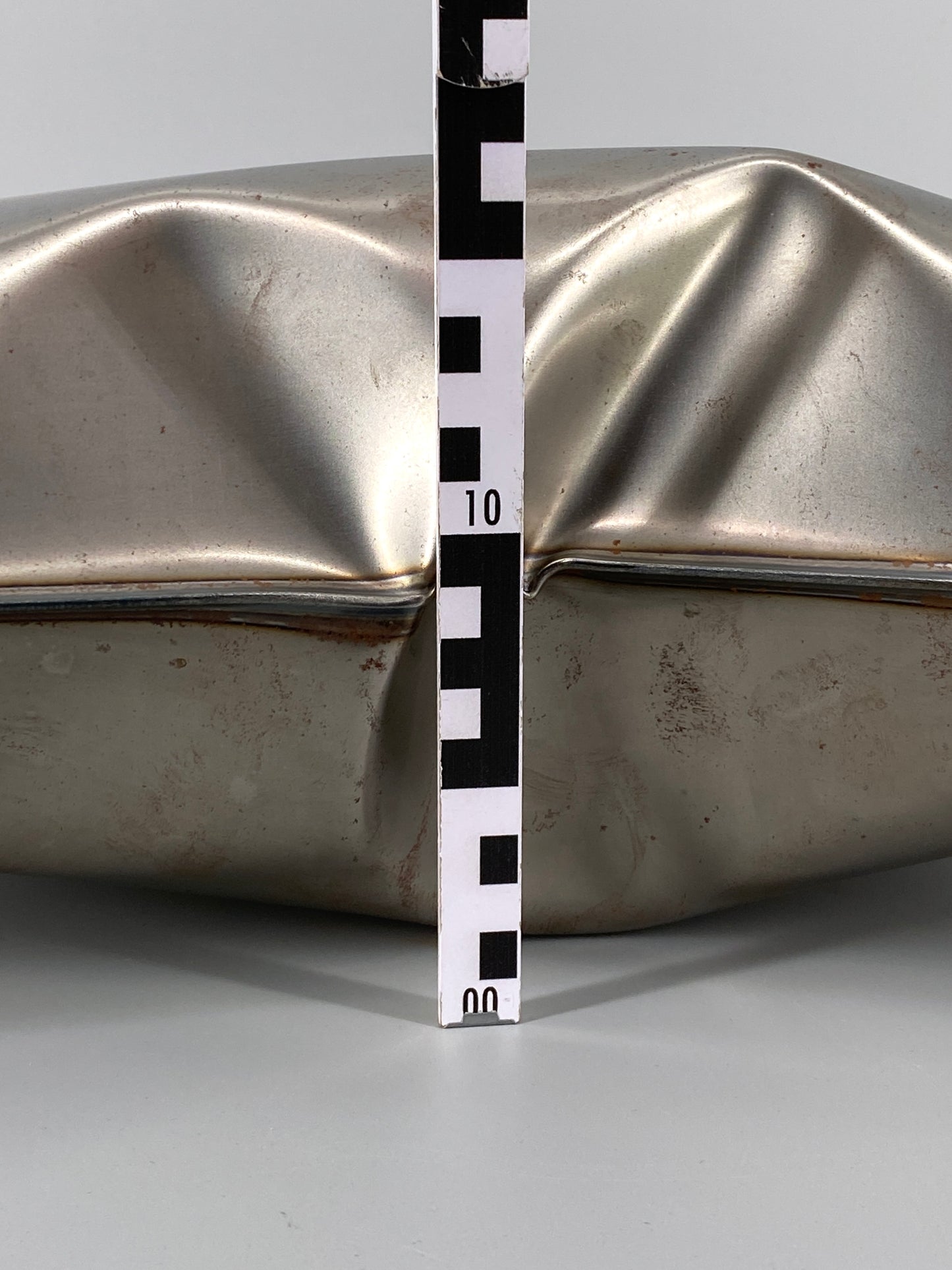 Metallkissen, Pop-Art Kunstobjekt, Edelstahl