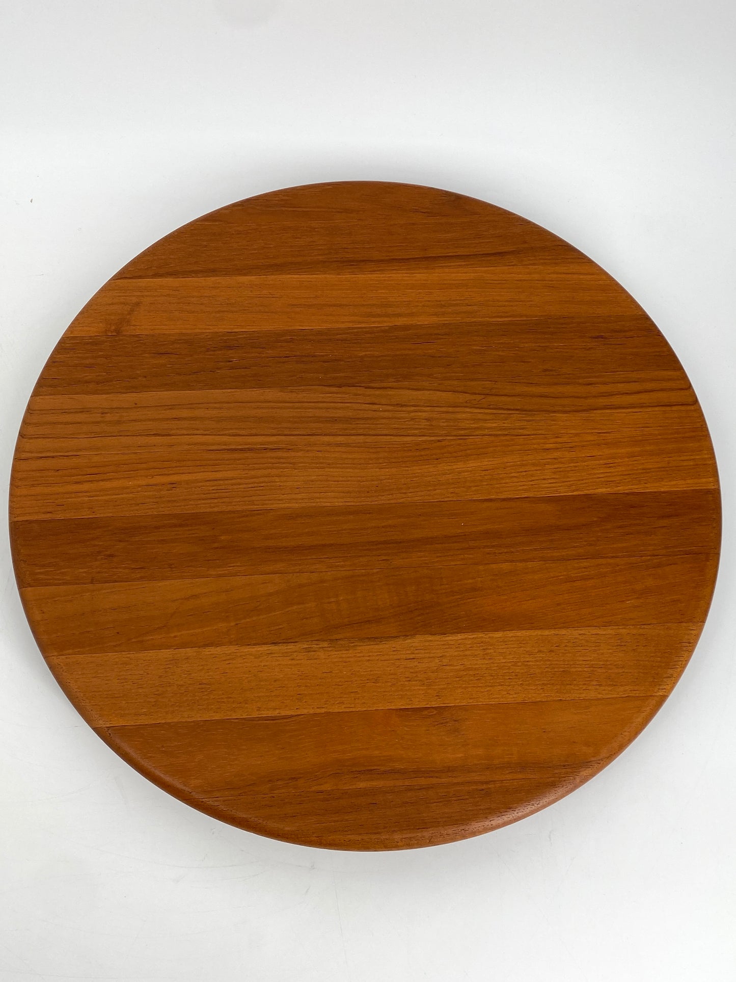 Schöner Drehteller von DIGSMED aus Teakholz, Dänemark 1960er