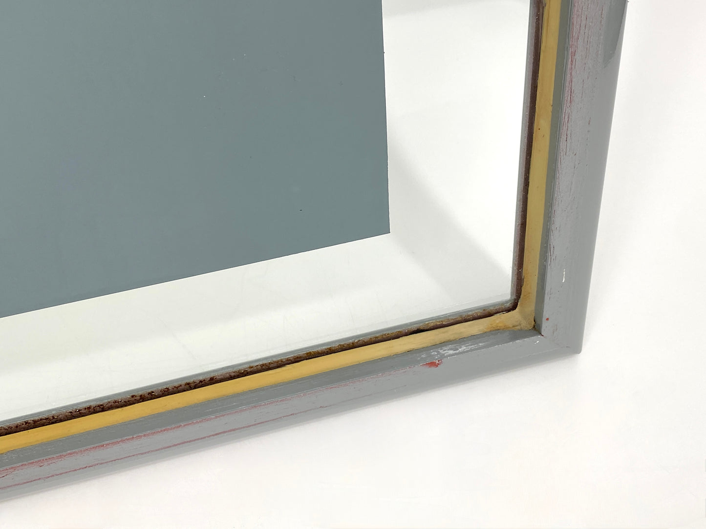 Design Spiegel umfasst von Glas, gerahmt