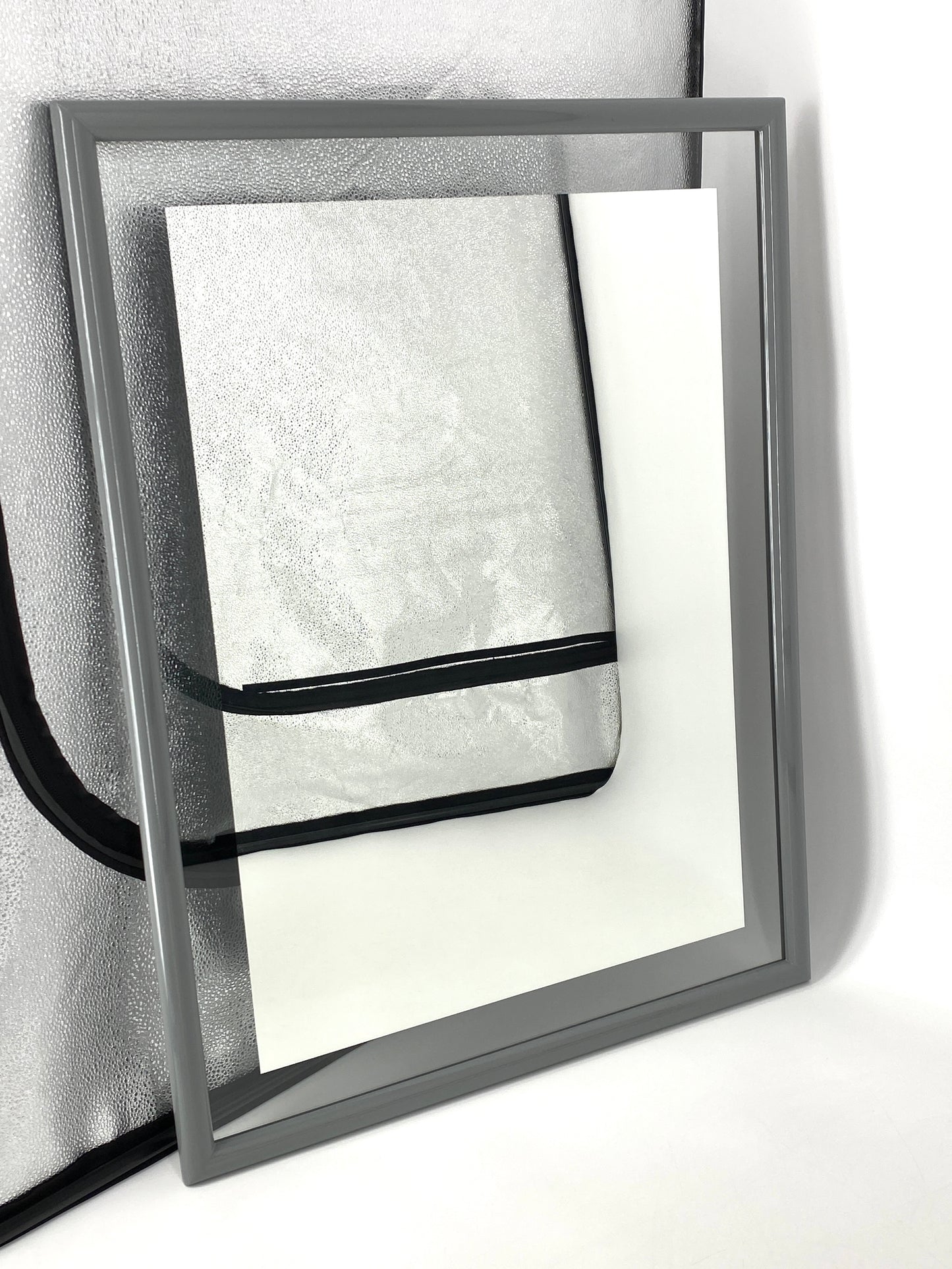 Design Spiegel umfasst von Glas, gerahmt