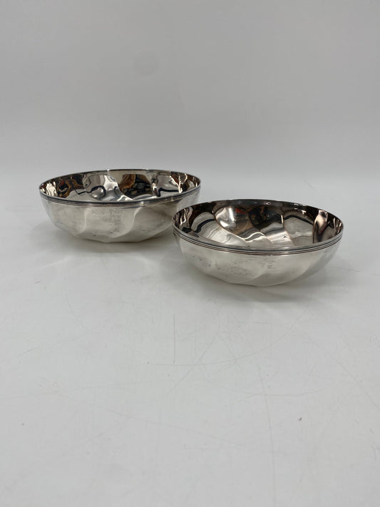 2 Silberschalen "Torsades" von  Christofle France, Vintage
