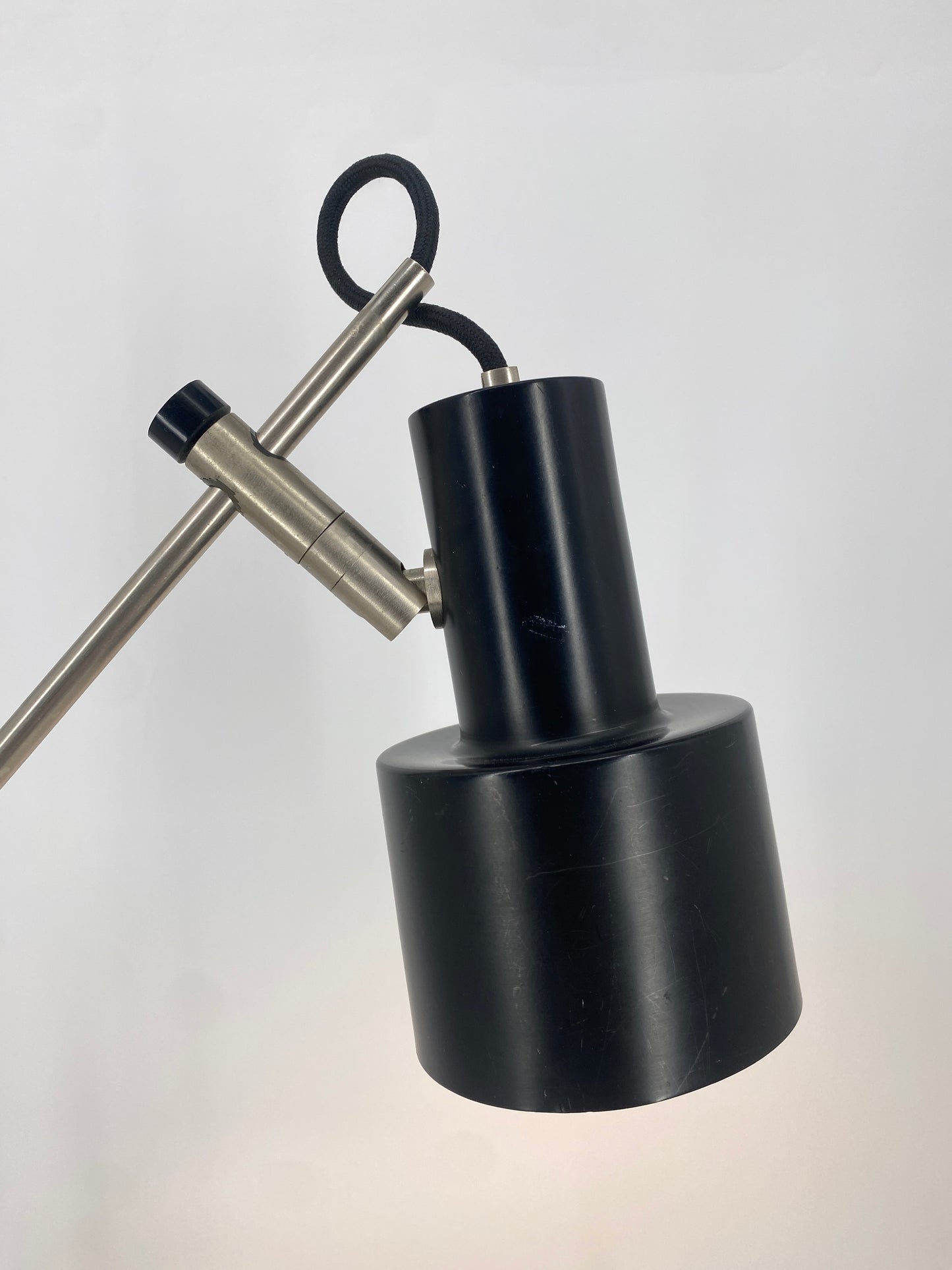 Seltene Klemm-Schreibtischlampe Modell 256 von Tito Agnoli für OLUCE, Italien 1950er