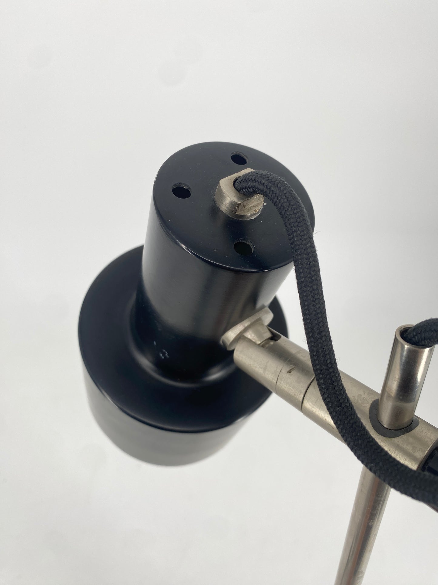 Seltene Klemm-Schreibtischlampe Modell 256 von Tito Agnoli für OLUCE, Italien 1950er