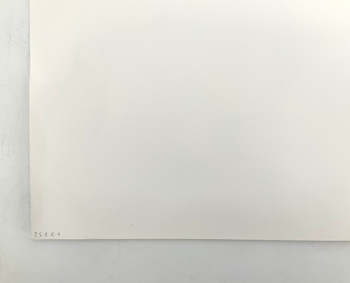 Sieb- und Offsetdruck "Modell der Genese des immateriellen Werkes" von Michael Lingner für Griffelkunst, 1988