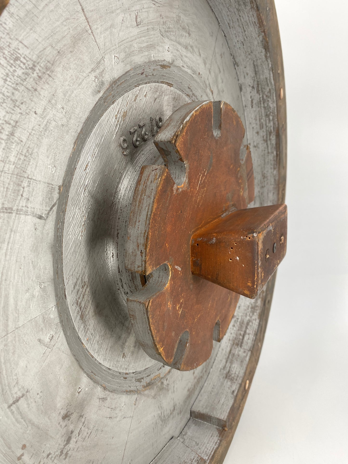 Industrielle Gußform für Schwungräder, Umlenkrollen etc. Skulpturales Objekt