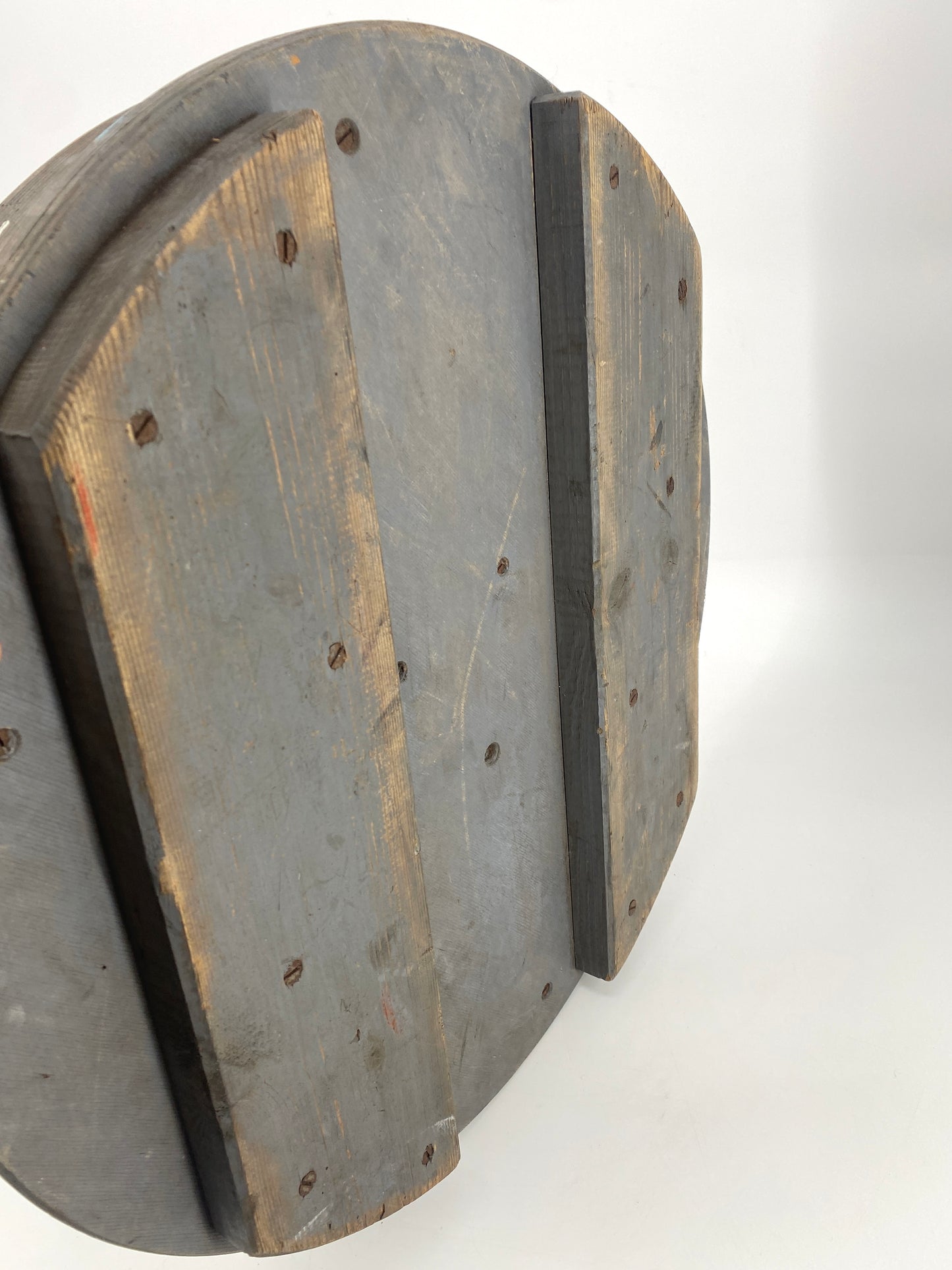 Industrielle Gußform für Schwungräder, Umlenkrollen etc. Skulpturales Objekt