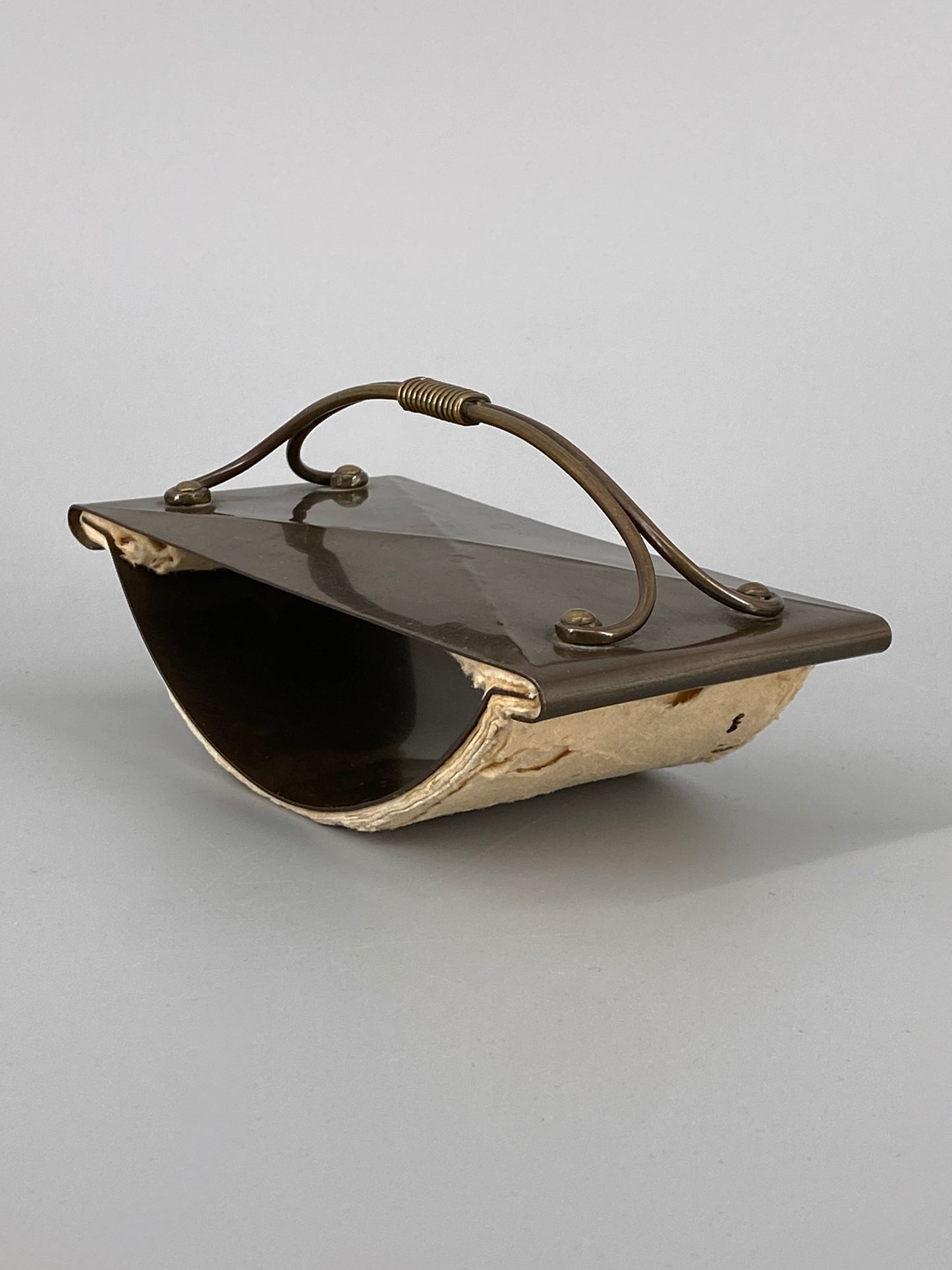 Art Deco Löschwiege aus Bronze