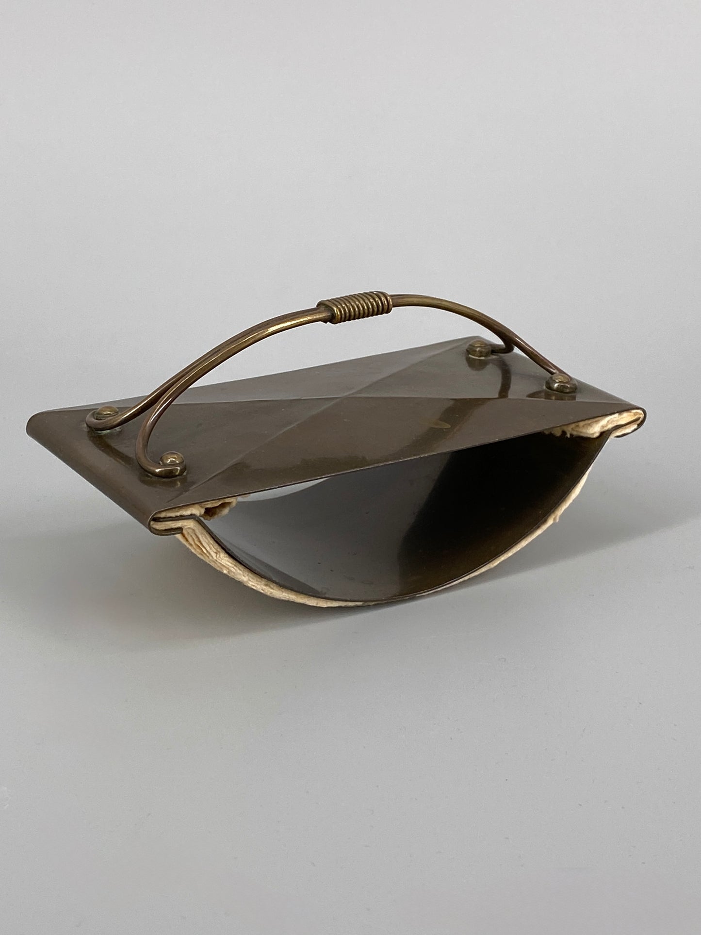 Art Deco Löschwiege aus Bronze