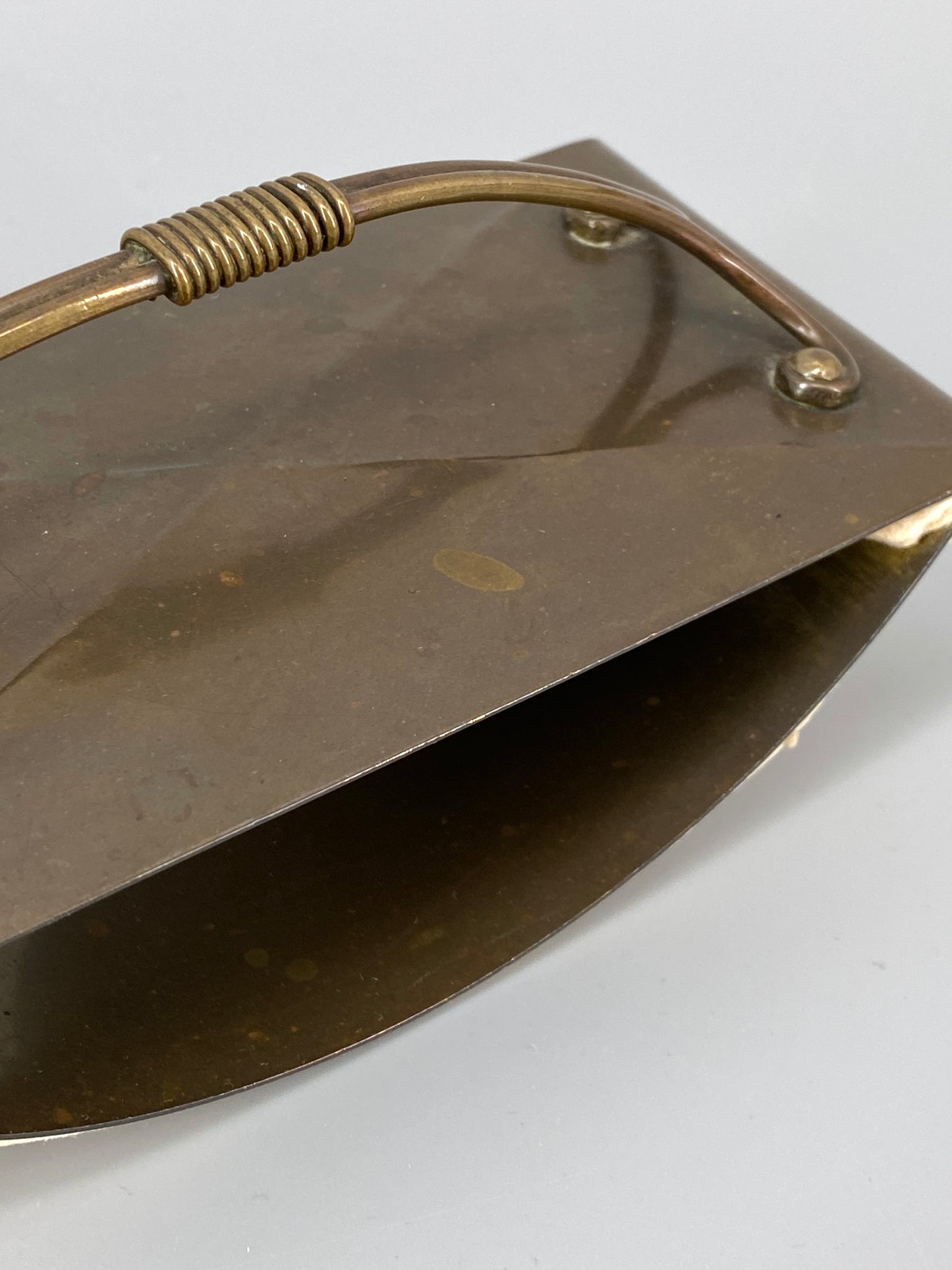 Art Deco Löschwiege aus Bronze
