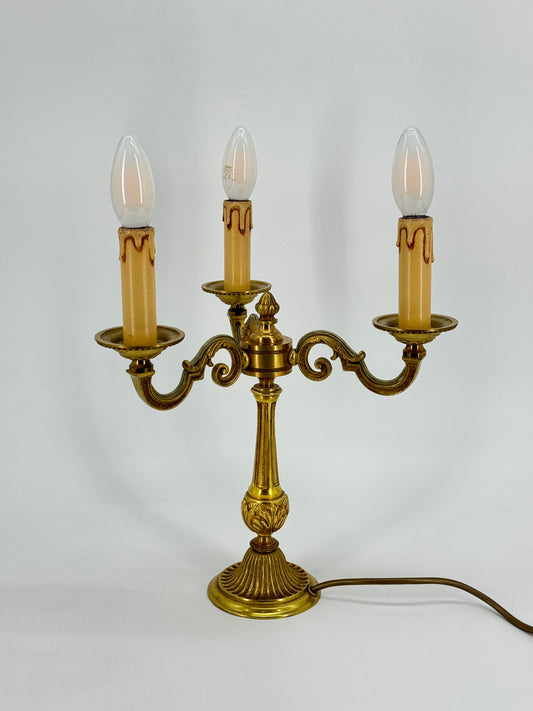 Lucien Gau, Tischlampe, Empire Bouillotte Stil