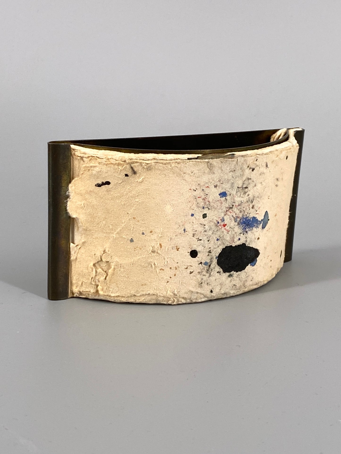 Art Deco Löschwiege aus Bronze