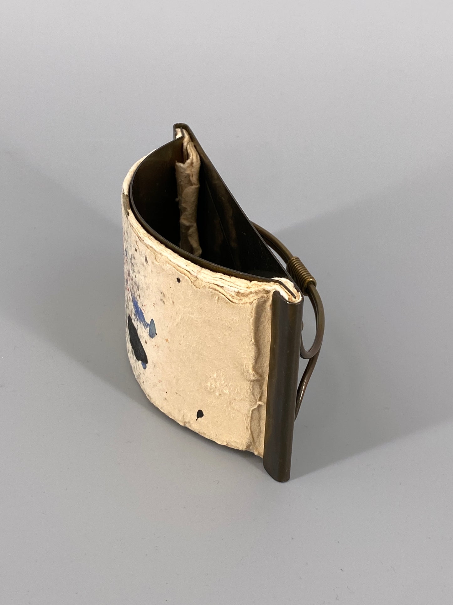 Art Deco Löschwiege aus Bronze