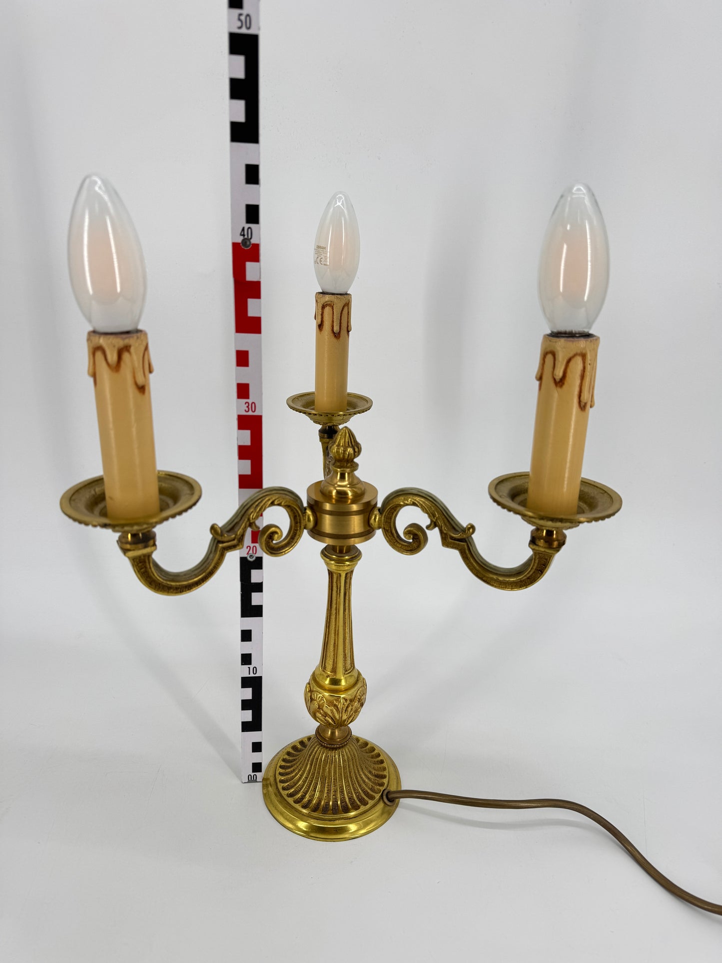 Lucien Gau, Tischlampe, Empire Bouillotte Stil
