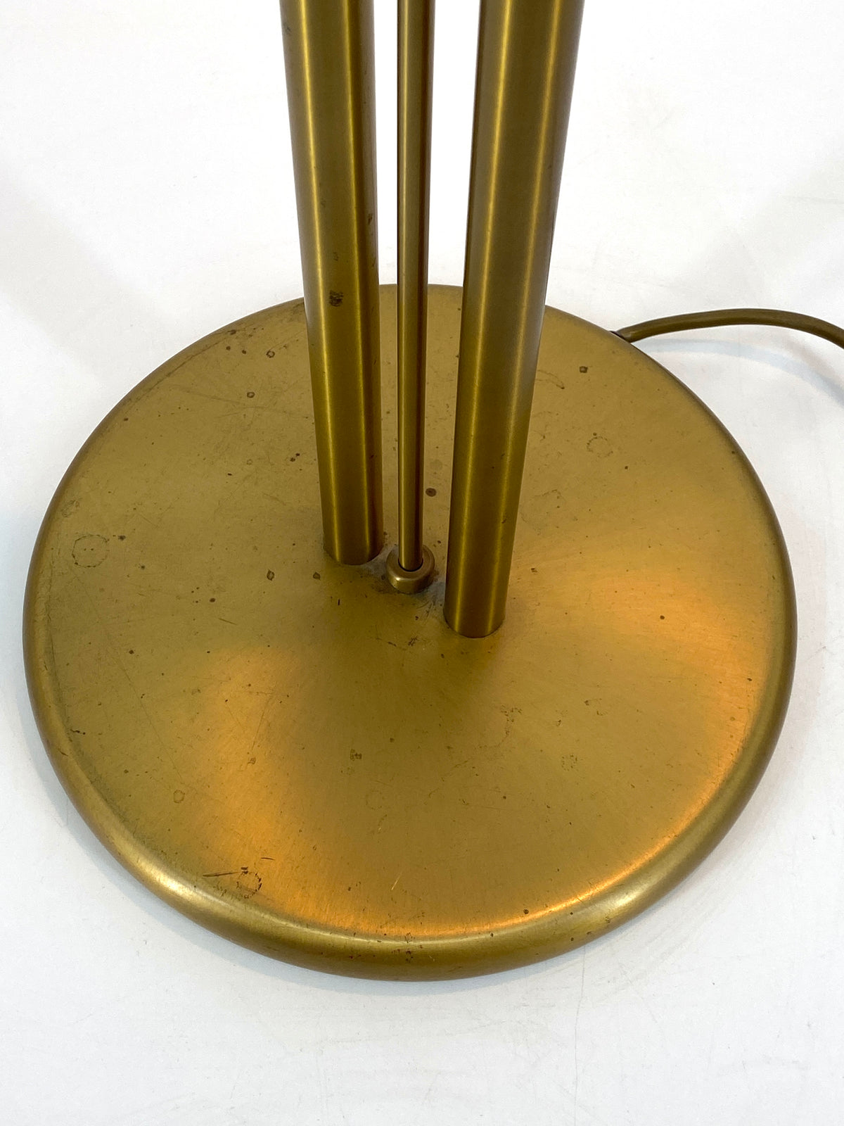 Dimmbare Stehlampe / Leselampe von Holtkötter Leuchten aus Messing, 90er