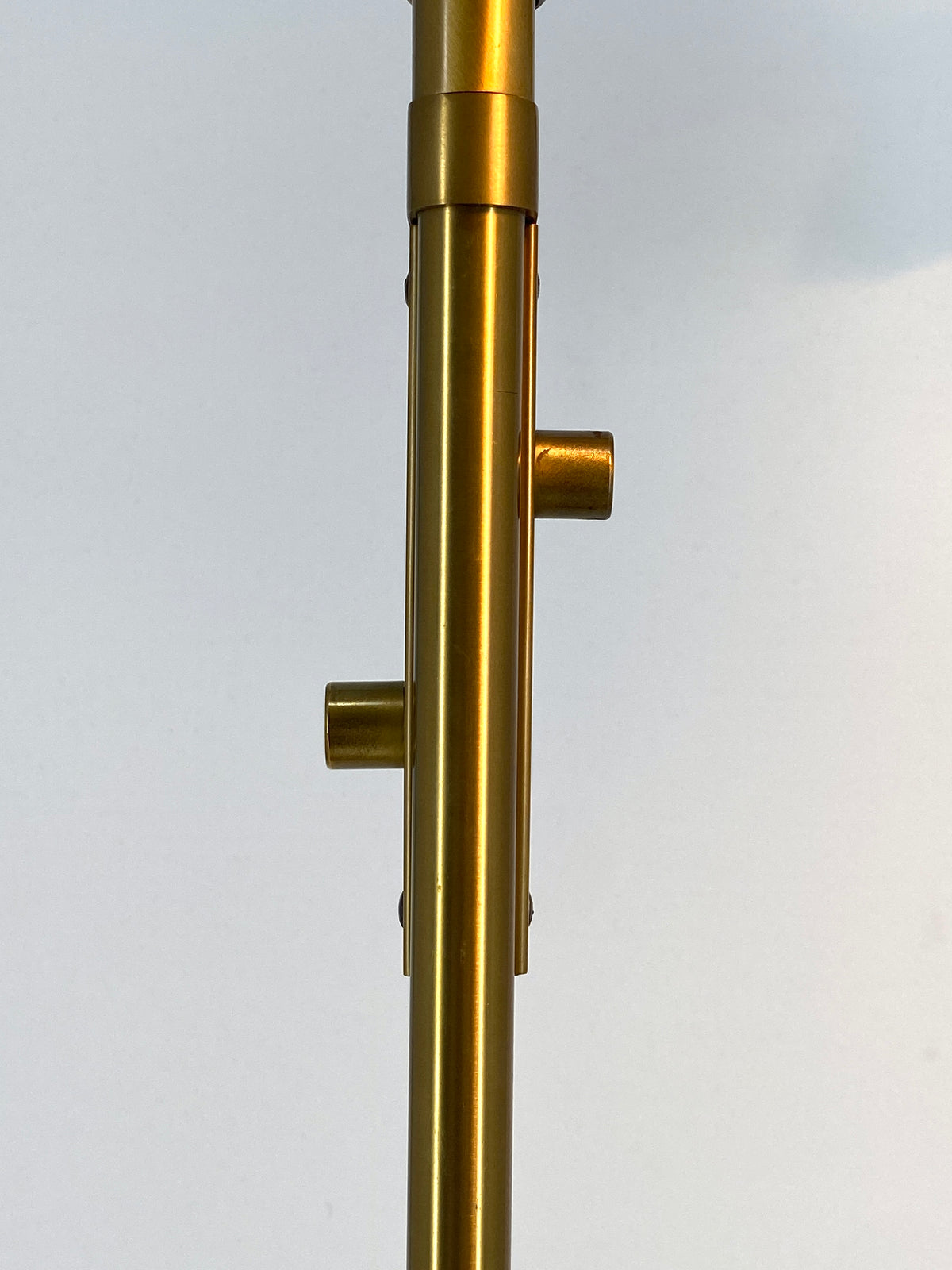 Dimmbare Stehlampe / Leselampe von Holtkötter Leuchten aus Messing, 90er