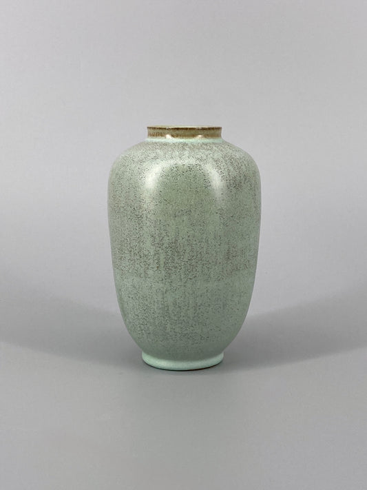 Mid Century Vase in Mintgrün, 60er