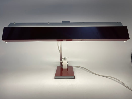 Schreibtischlampe "Modell 2020" von Klaus Musinowski für die Metalldrücker Halle/ VEB Beleuchtungskörper Halle, 1970
