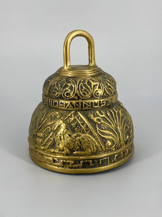 Glocke aus Bronze mit Tiermotiven