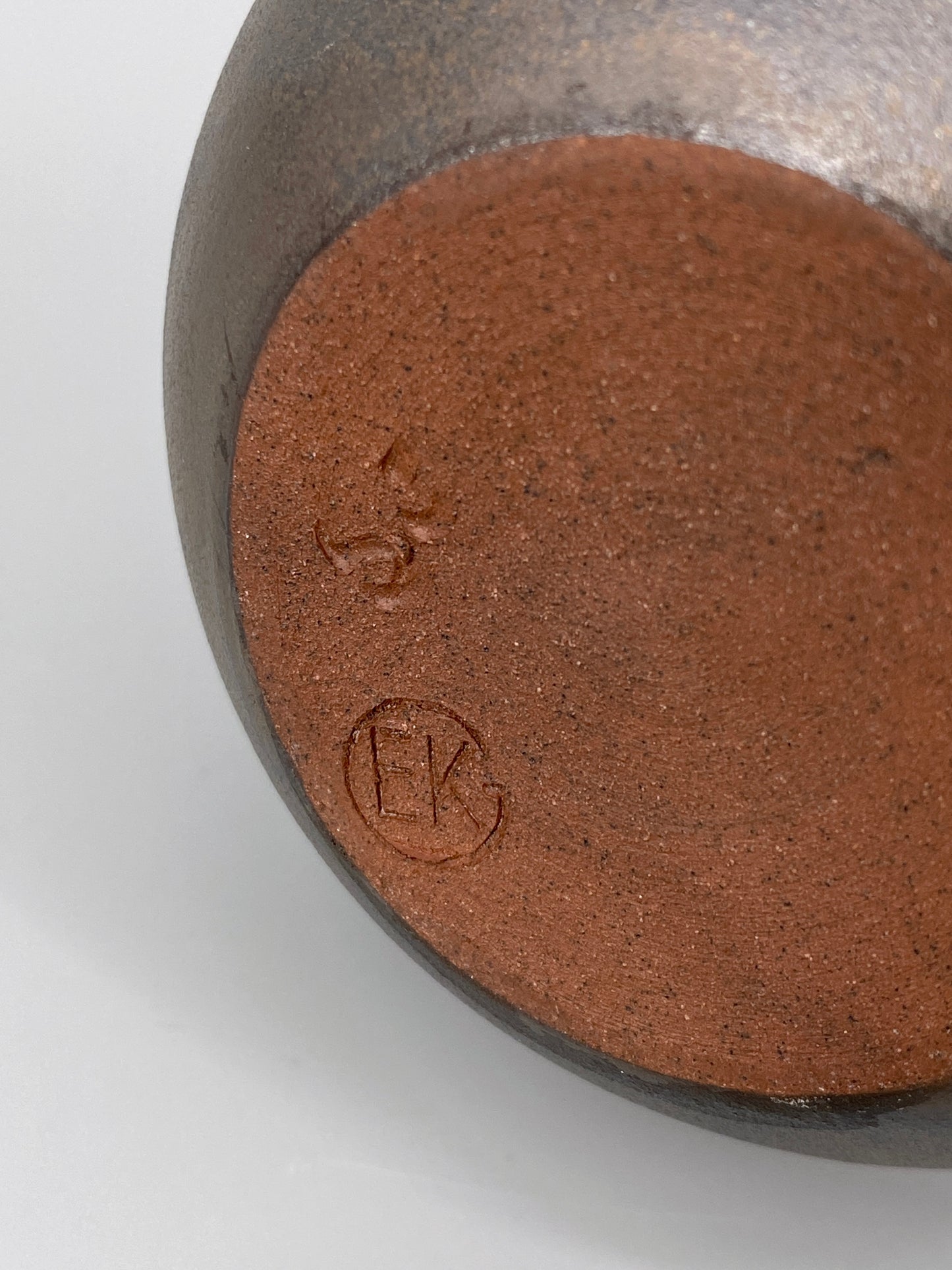 Studiokeramik Vase von Eva Kumpmann, Deutschland, 50er
