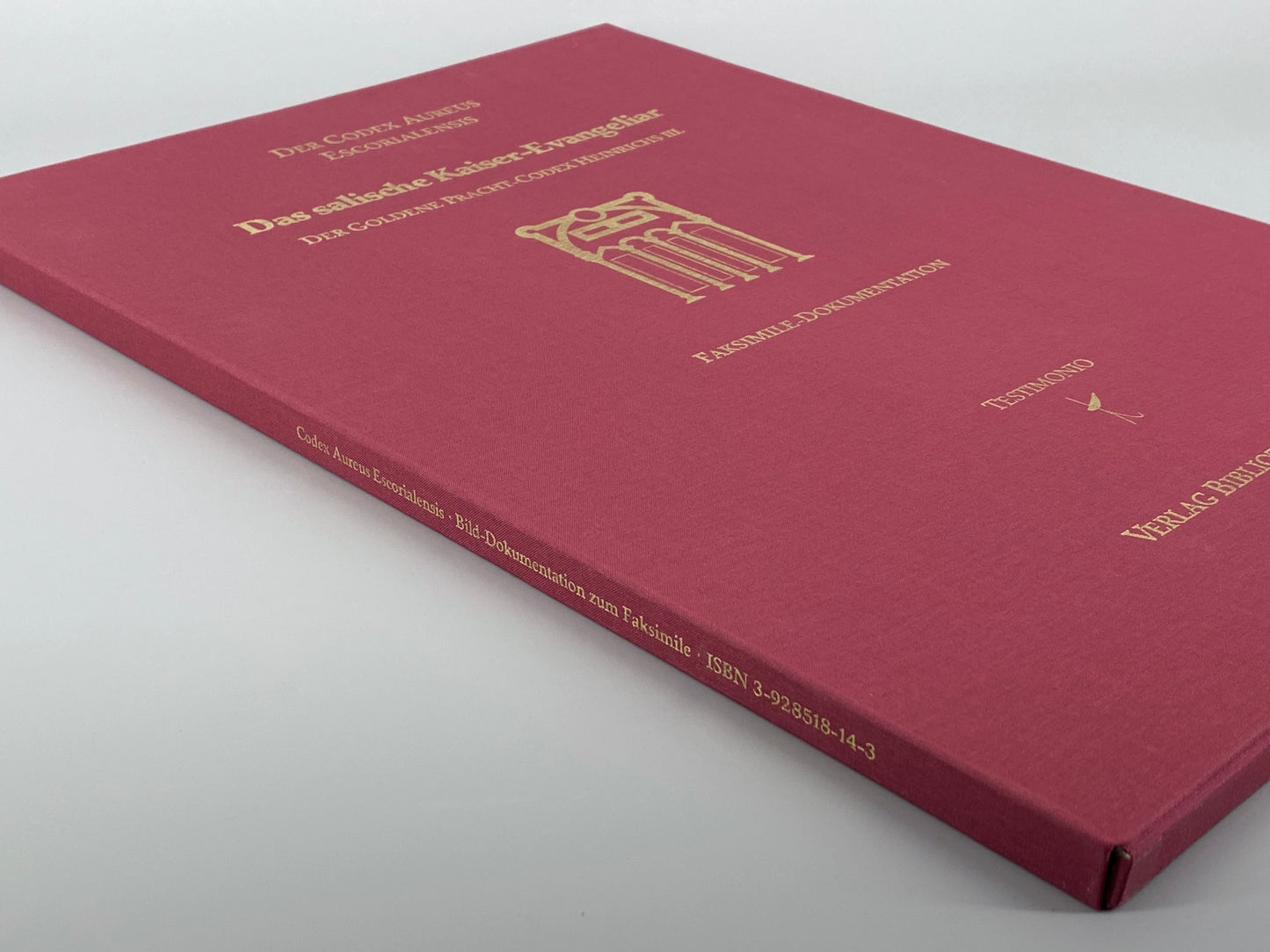 3 hochwertigen Faksimile-Kunstdrucken von dem salischen Kaiser-Evangeliar / dem Codex Aureus Escorialensis / dem goldene Evangelienbuch Kaiser Heinrichs III., 2003