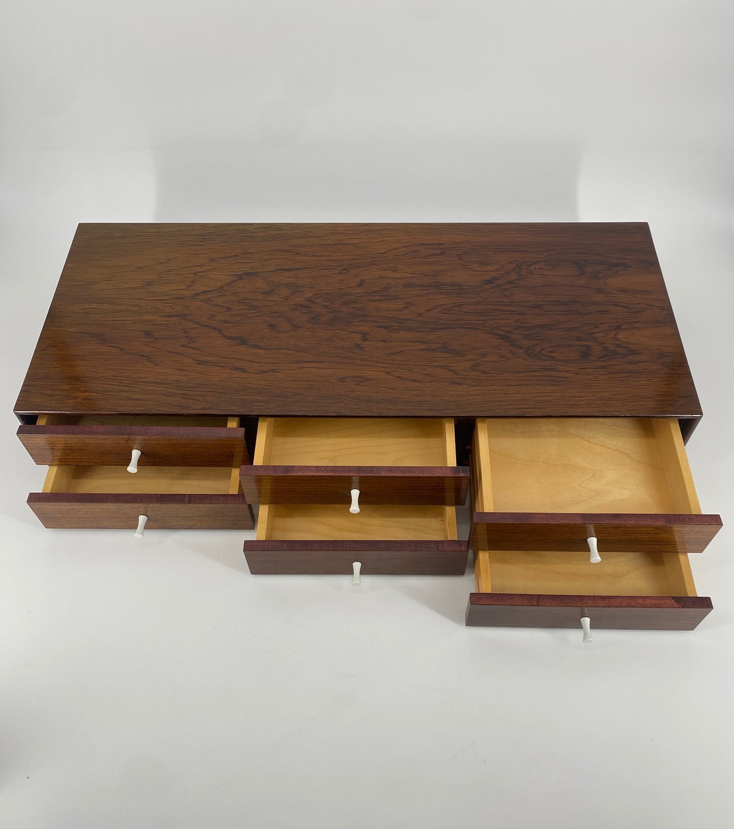 Schmucktruhe / Schubladen Mini Kommode von George Nelson für Herman Miller, 50er