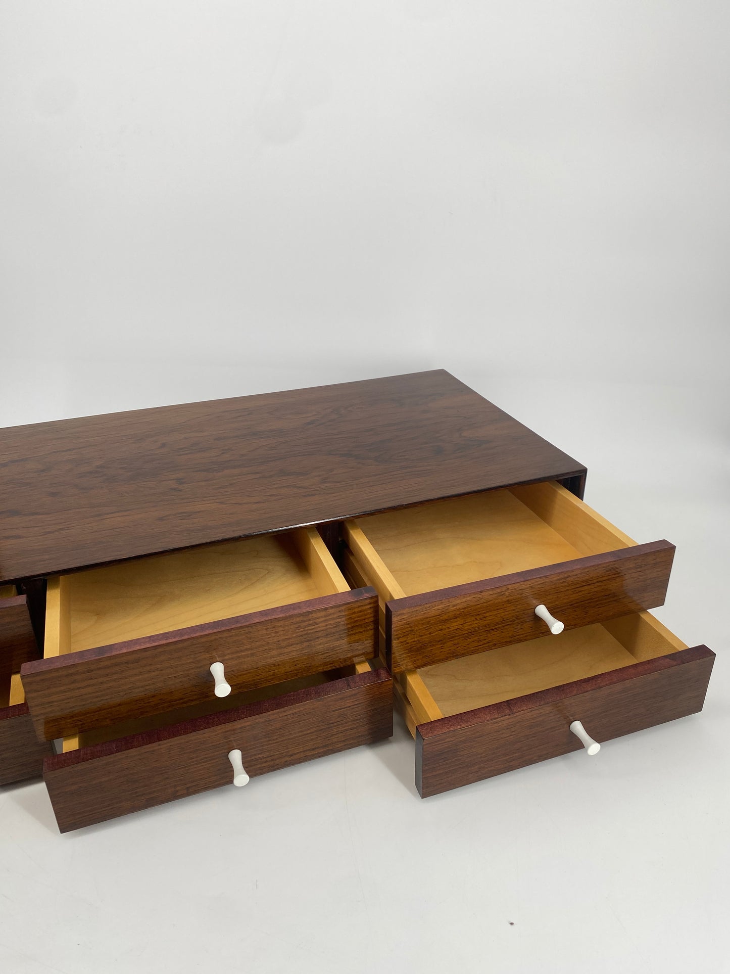 Schmucktruhe / Schubladen Mini Kommode von George Nelson für Herman Miller, 50er