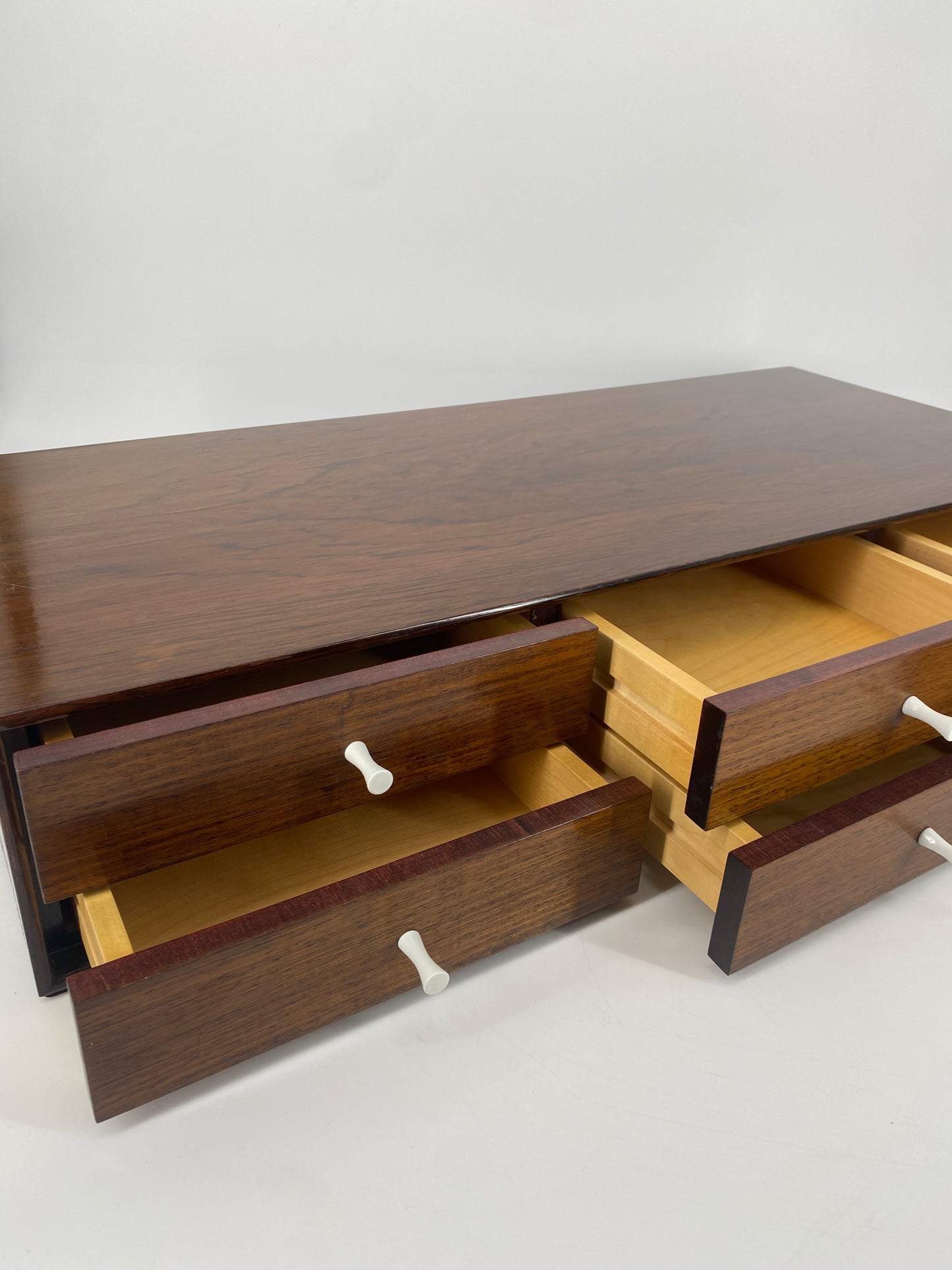 Schmucktruhe / Schubladen Mini Kommode von George Nelson für Herman Miller, 50er