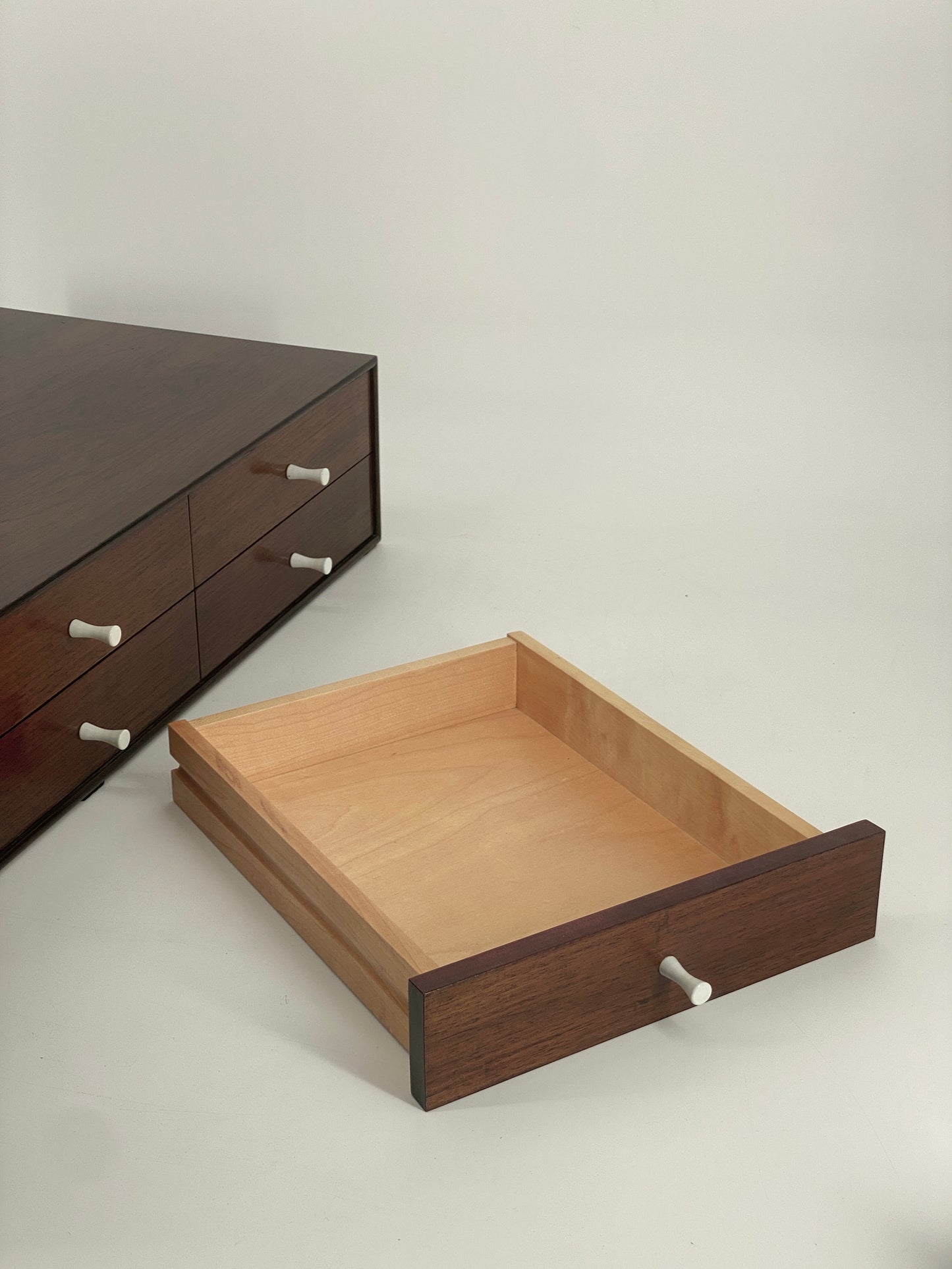 Schmucktruhe / Schubladen Mini Kommode von George Nelson für Herman Miller, 50er