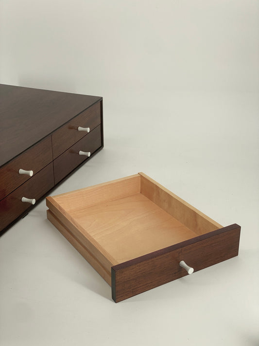 Schmucktruhe / Schubladen Mini Kommode von George Nelson für Herman Miller, 50er