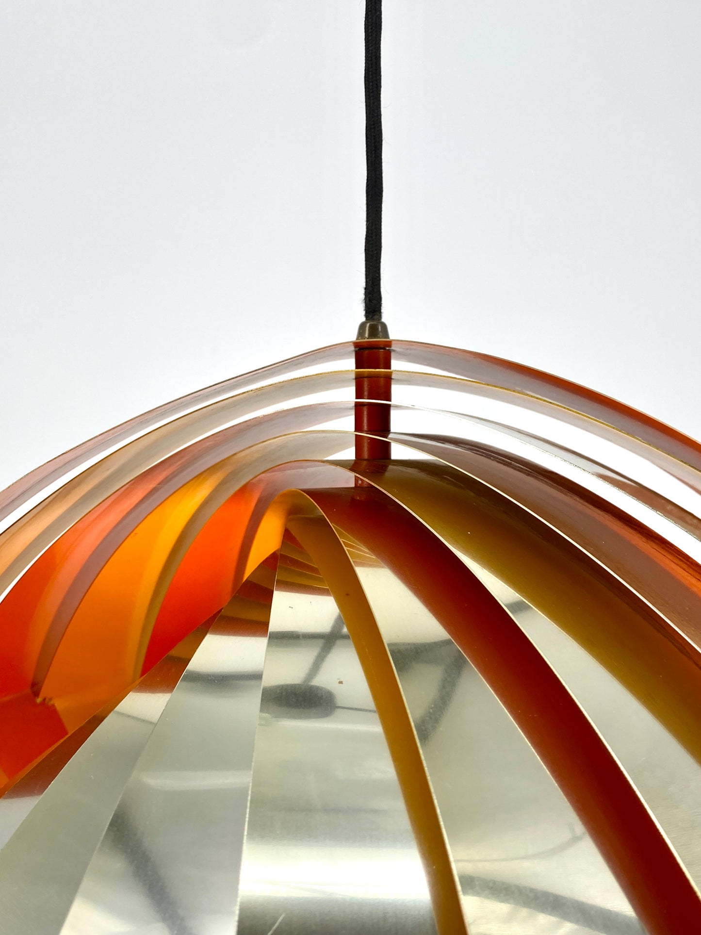 Deckenlampe "Konkylie" von Louis Weisdorf für Lyfa, Dänemark, 1960er Jahre