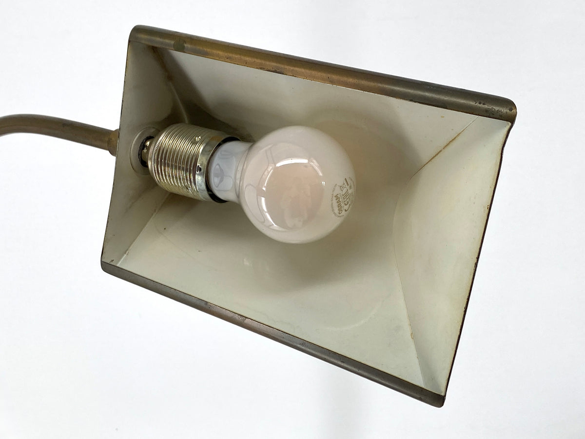 Stehlampe aus Messing "Modell 7454" Holtkötter Leuchten zugeschrieben, 1960er Jahre