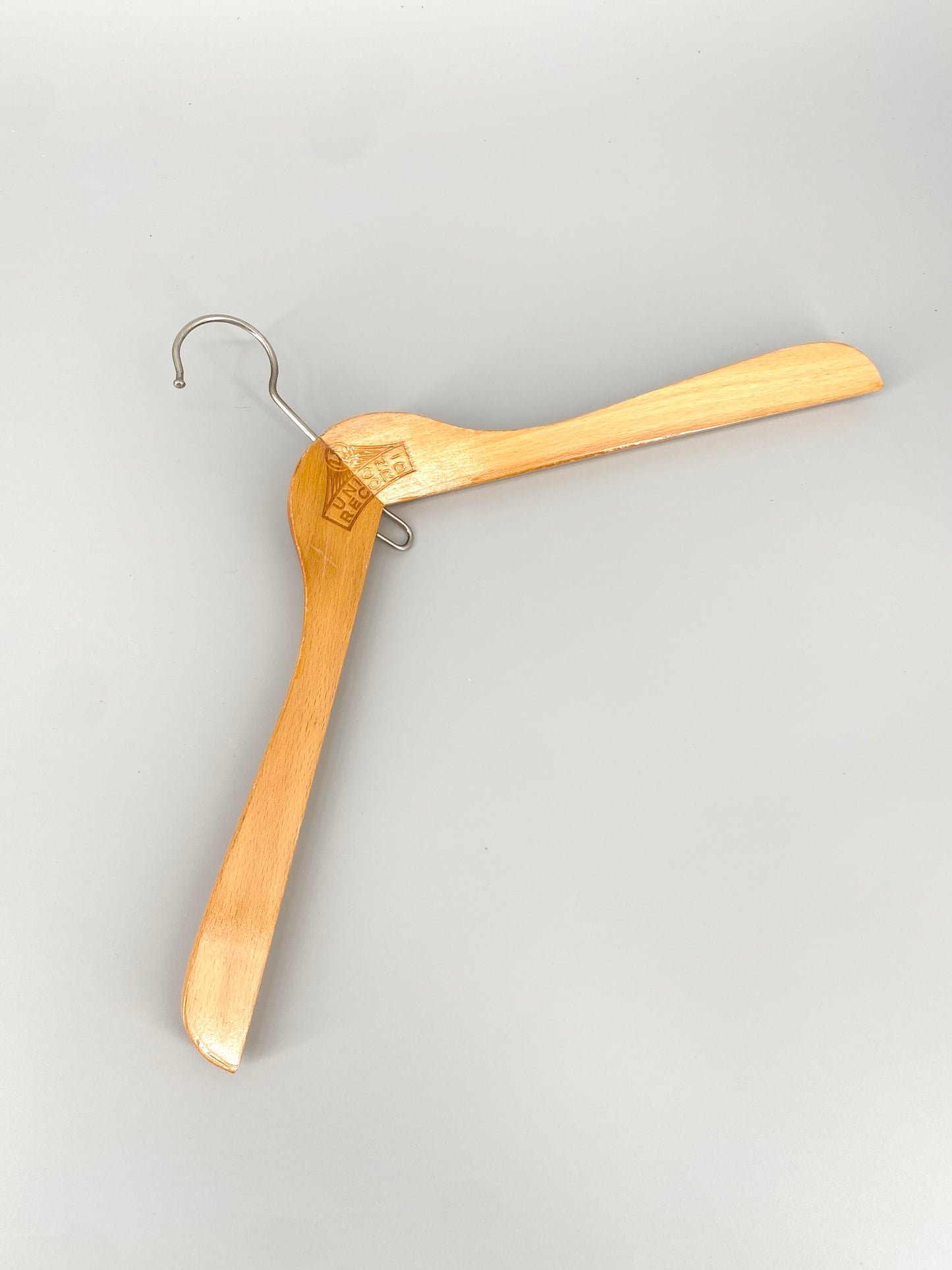 21X Set Kleiderbügel Holz, Auch Hosenkleiderbügel